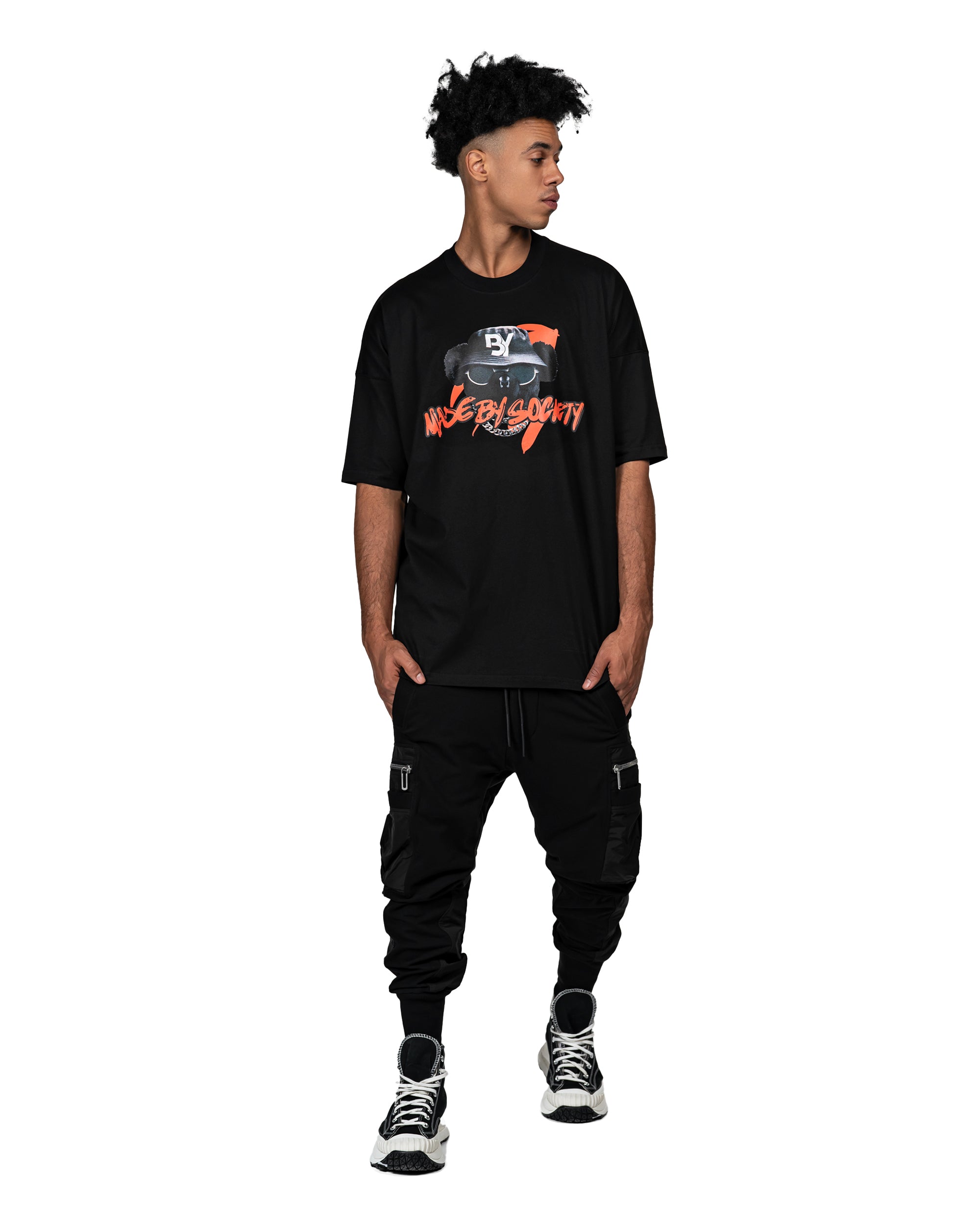 Hem jogger pants - P13438