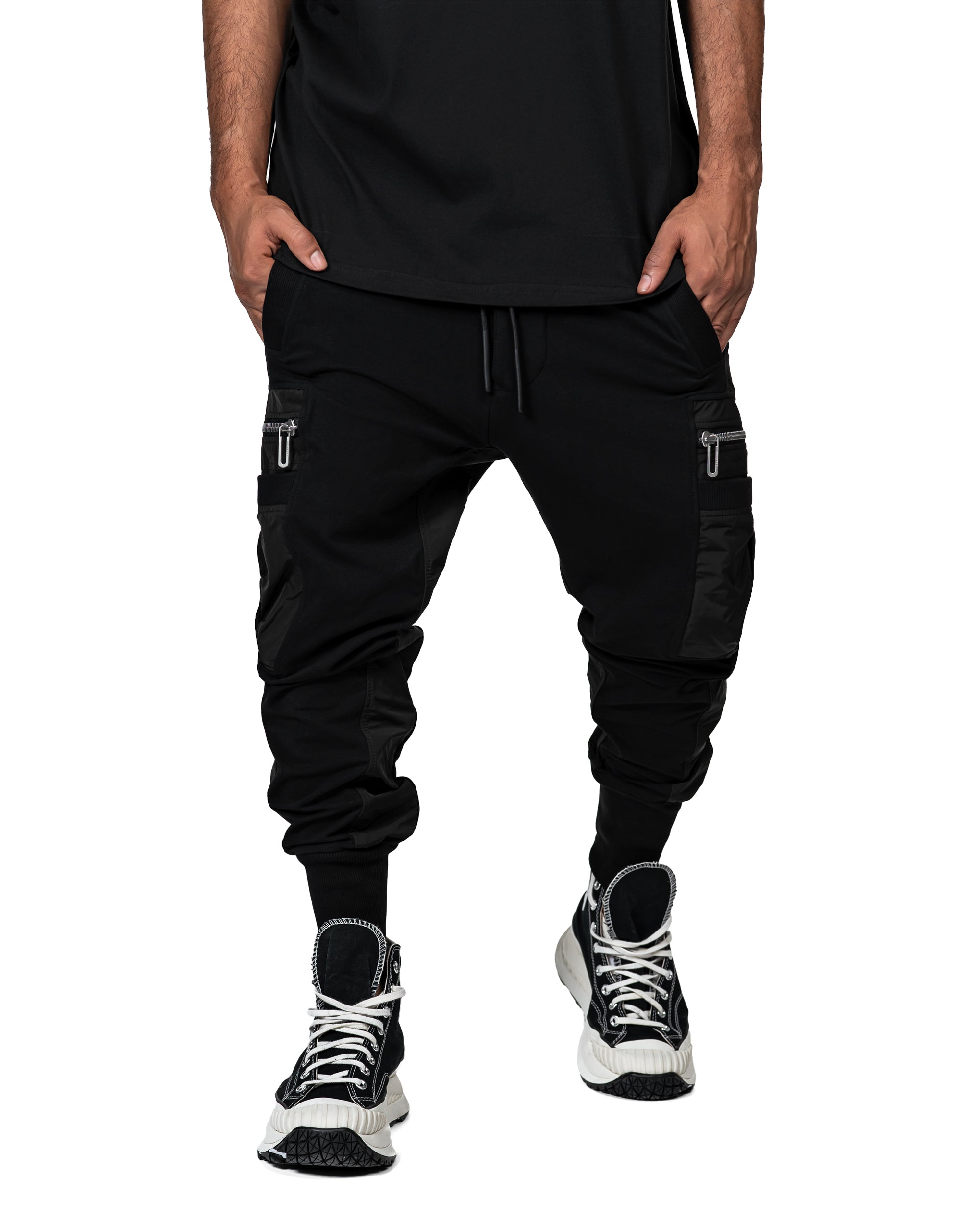 Hem jogger pants - P13438