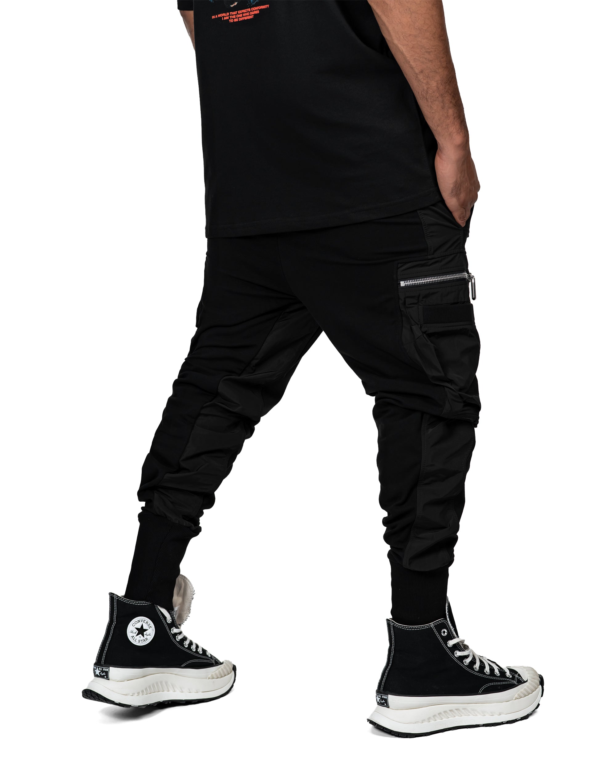 Hem jogger pants - P13438