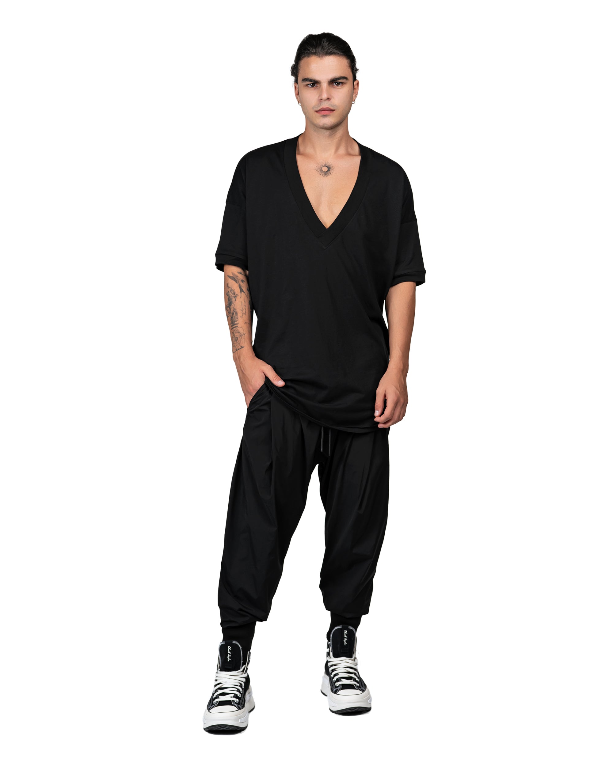 Epickie spodnie jogger - P13680