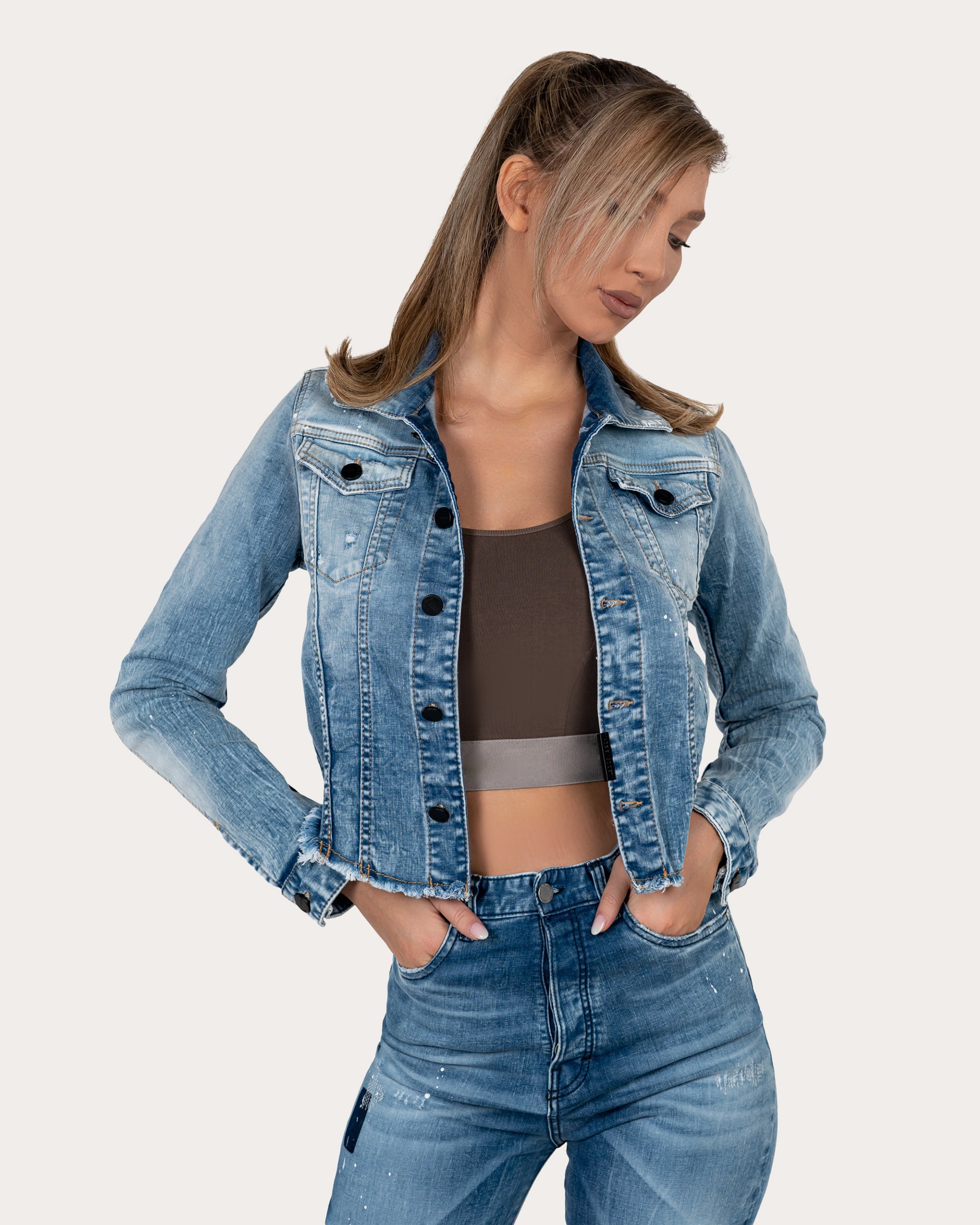 Kurtka denim - J23798