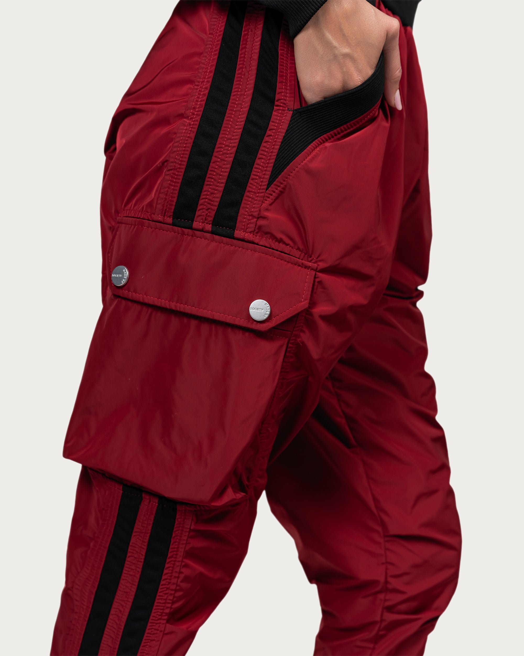 Stripes cargo pants - P24810