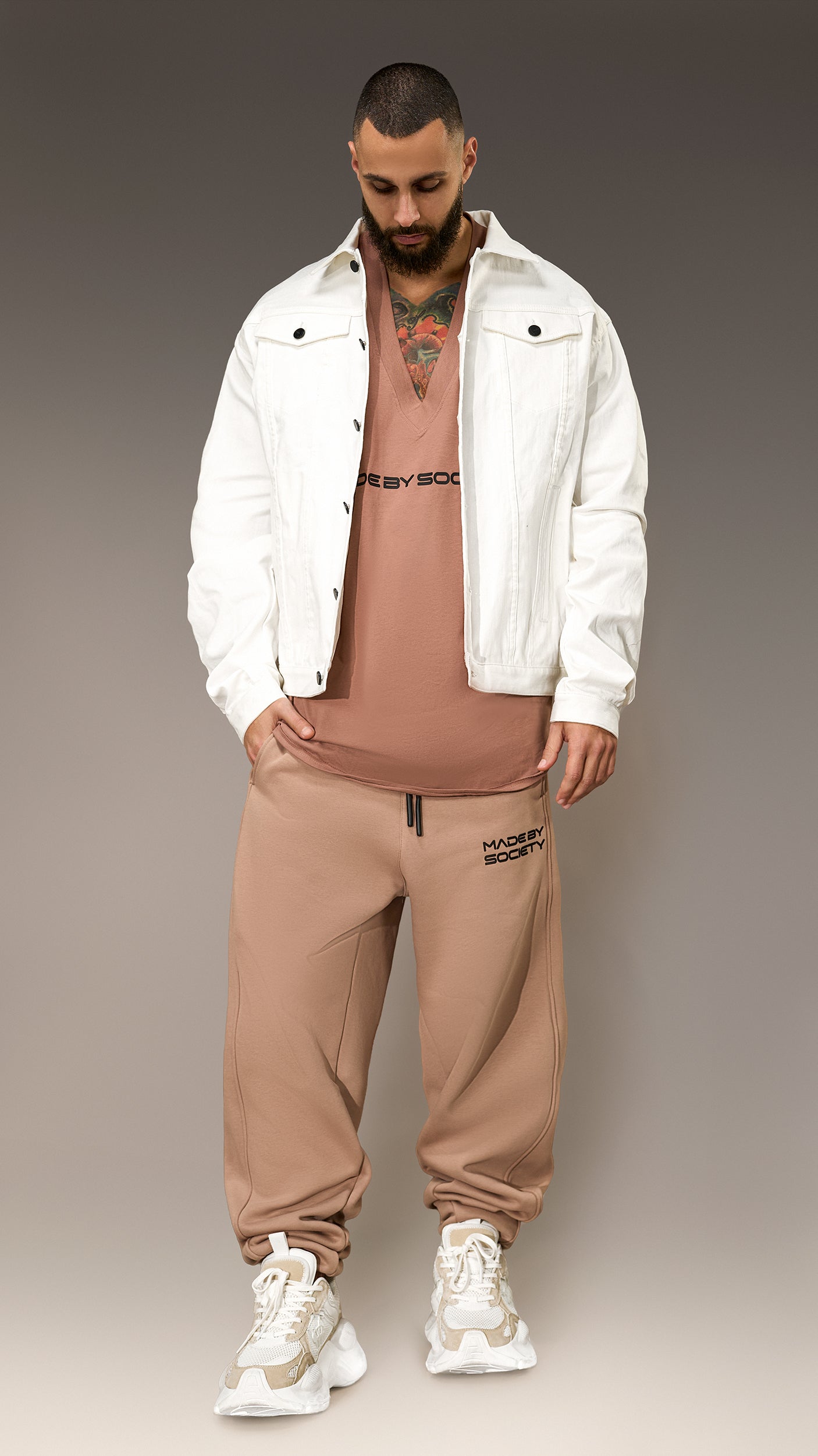 Oversized T-Shirt Made By Society – T16089