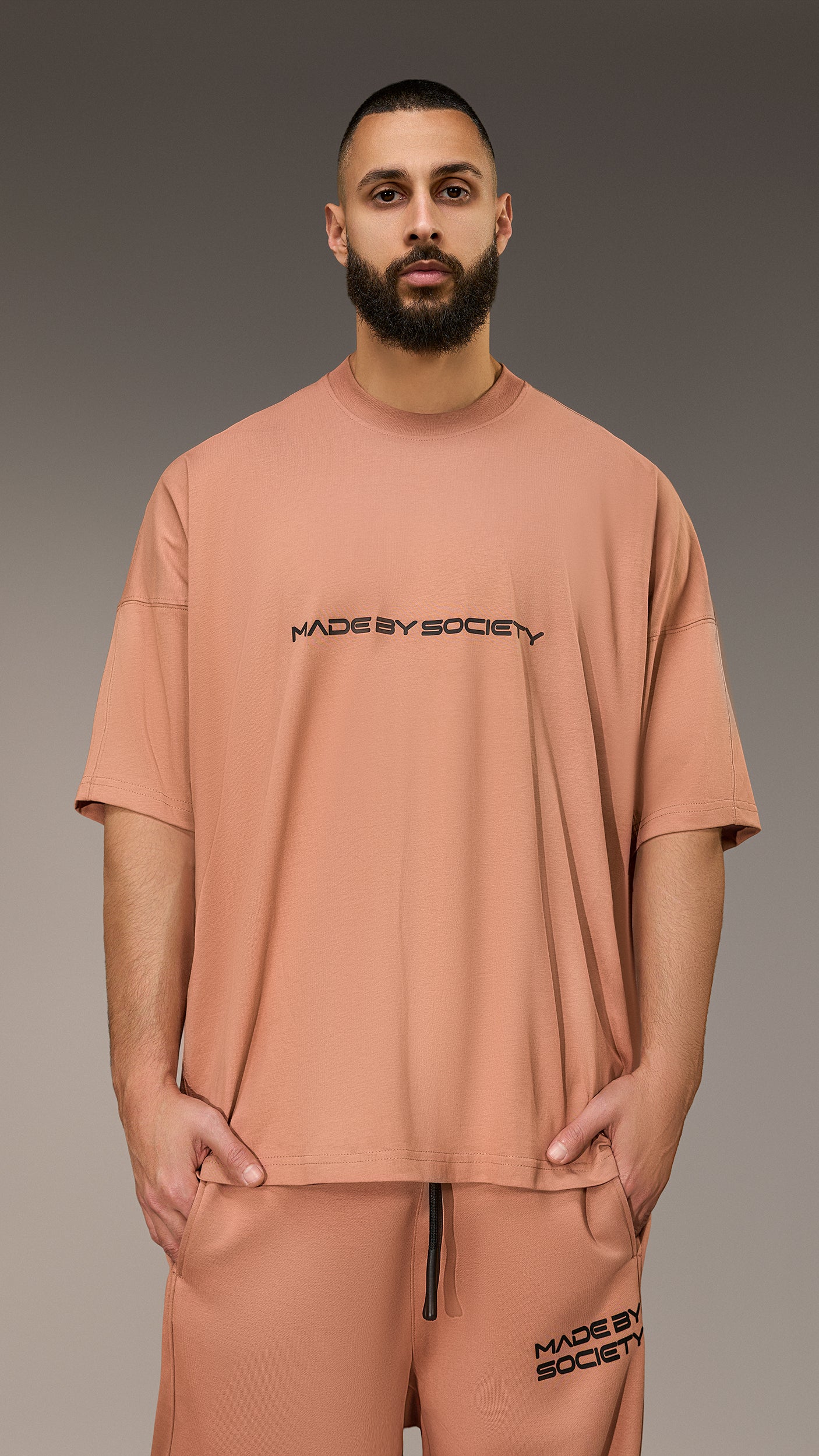 Oversized T-shirt Made by Society – T16091