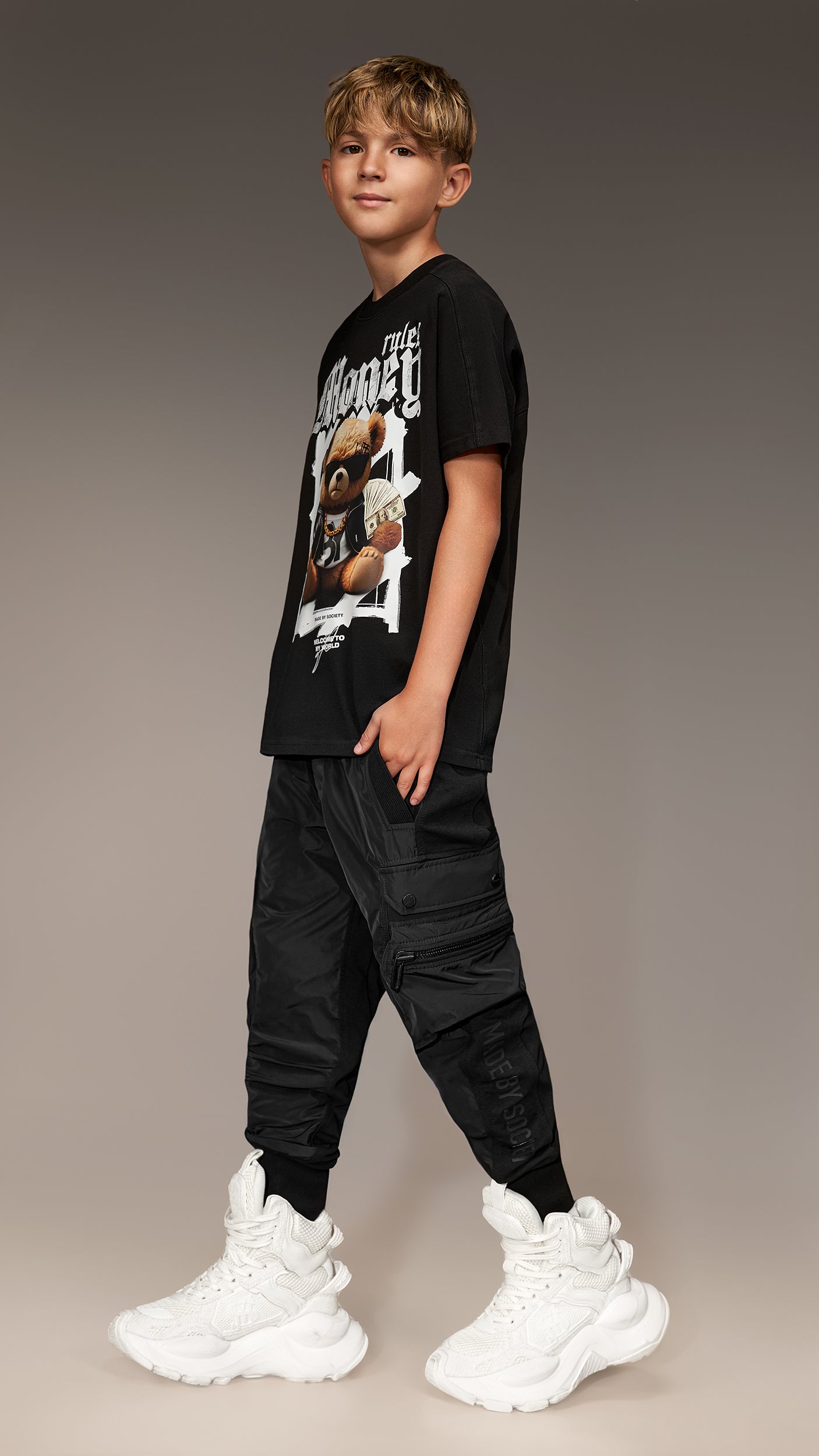 Pantaloni cargo - P35077