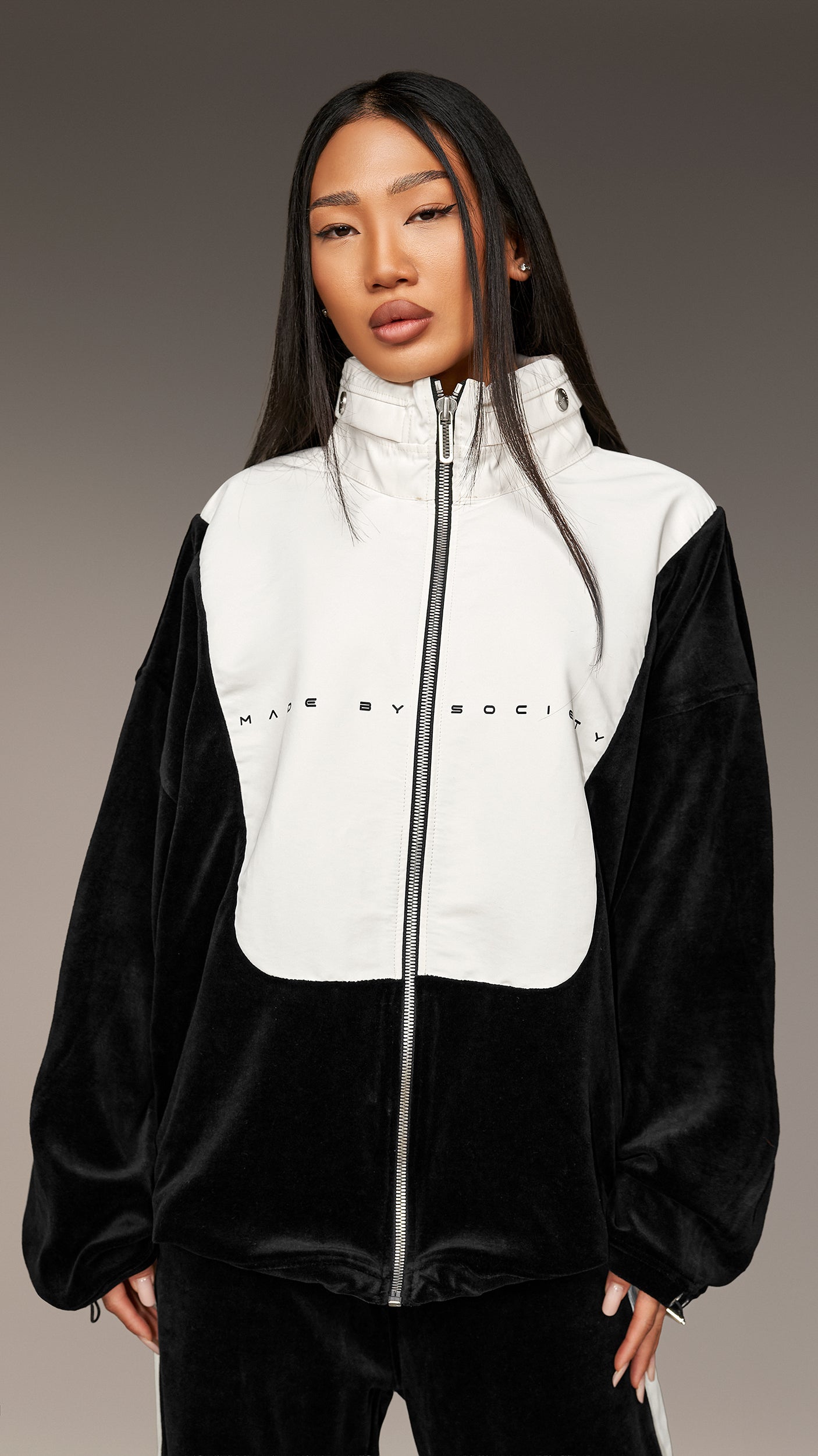 Bluza z aksamitu - H26748