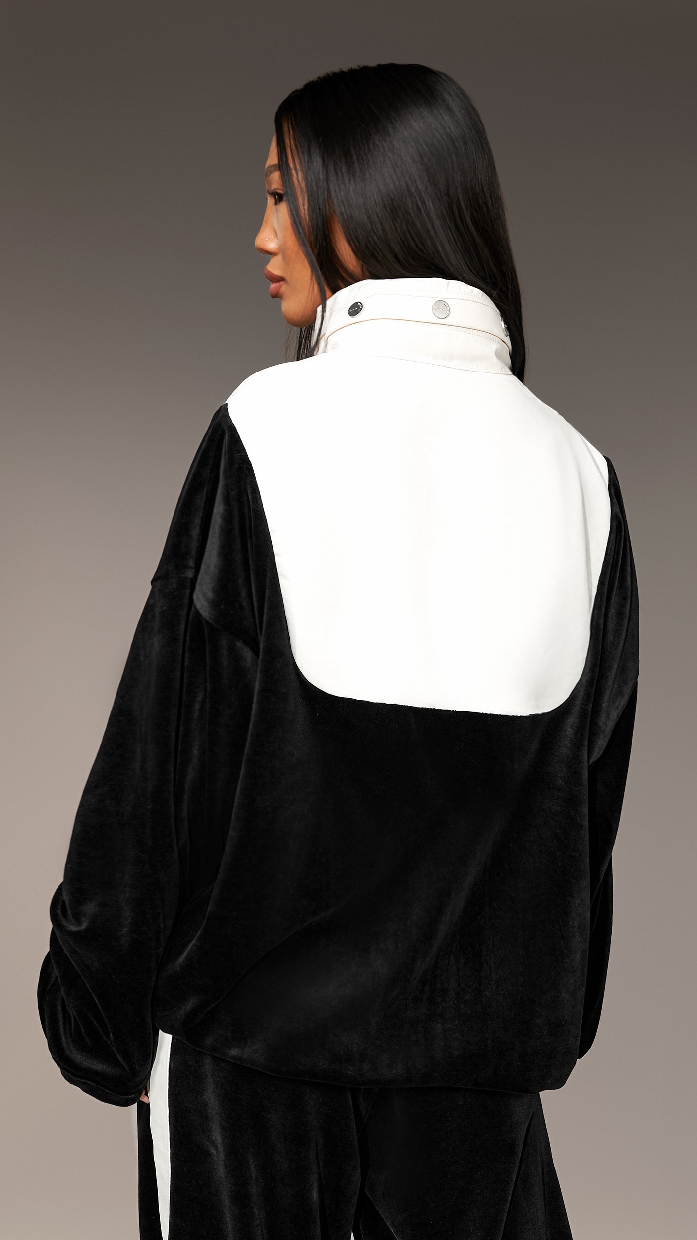 Bluza z aksamitu - H26748