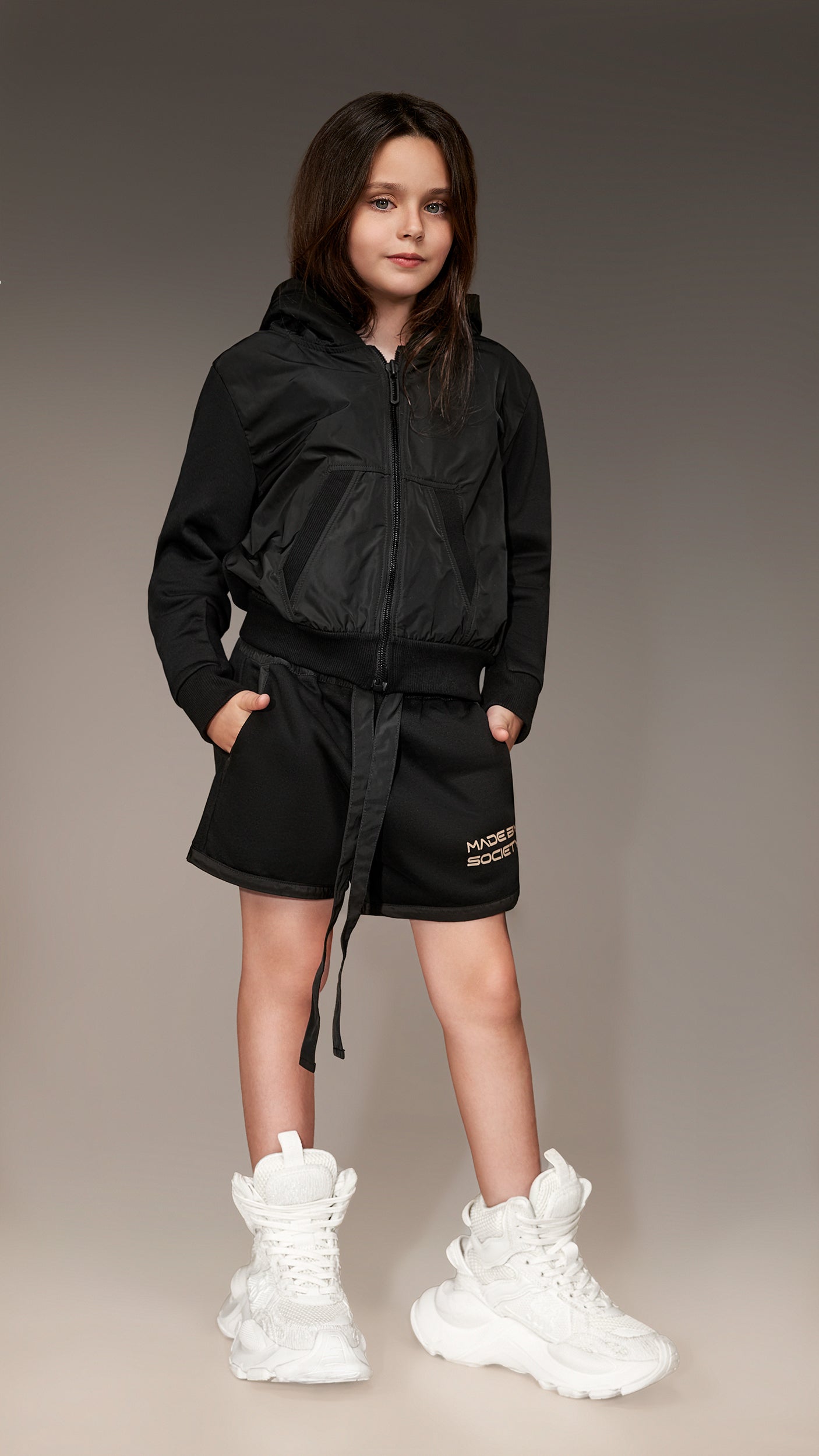 Bluza z kapturem firmy Society - H35078