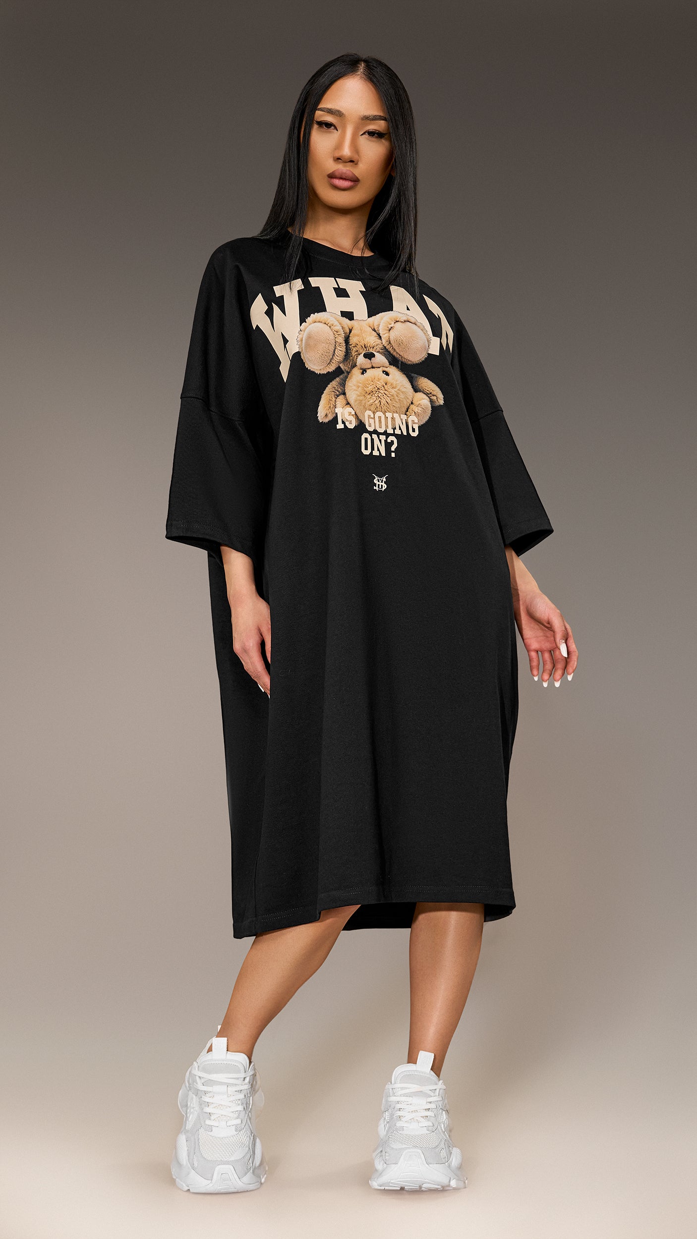 Sukienka "WHAT IS GOING ON?" - D26220