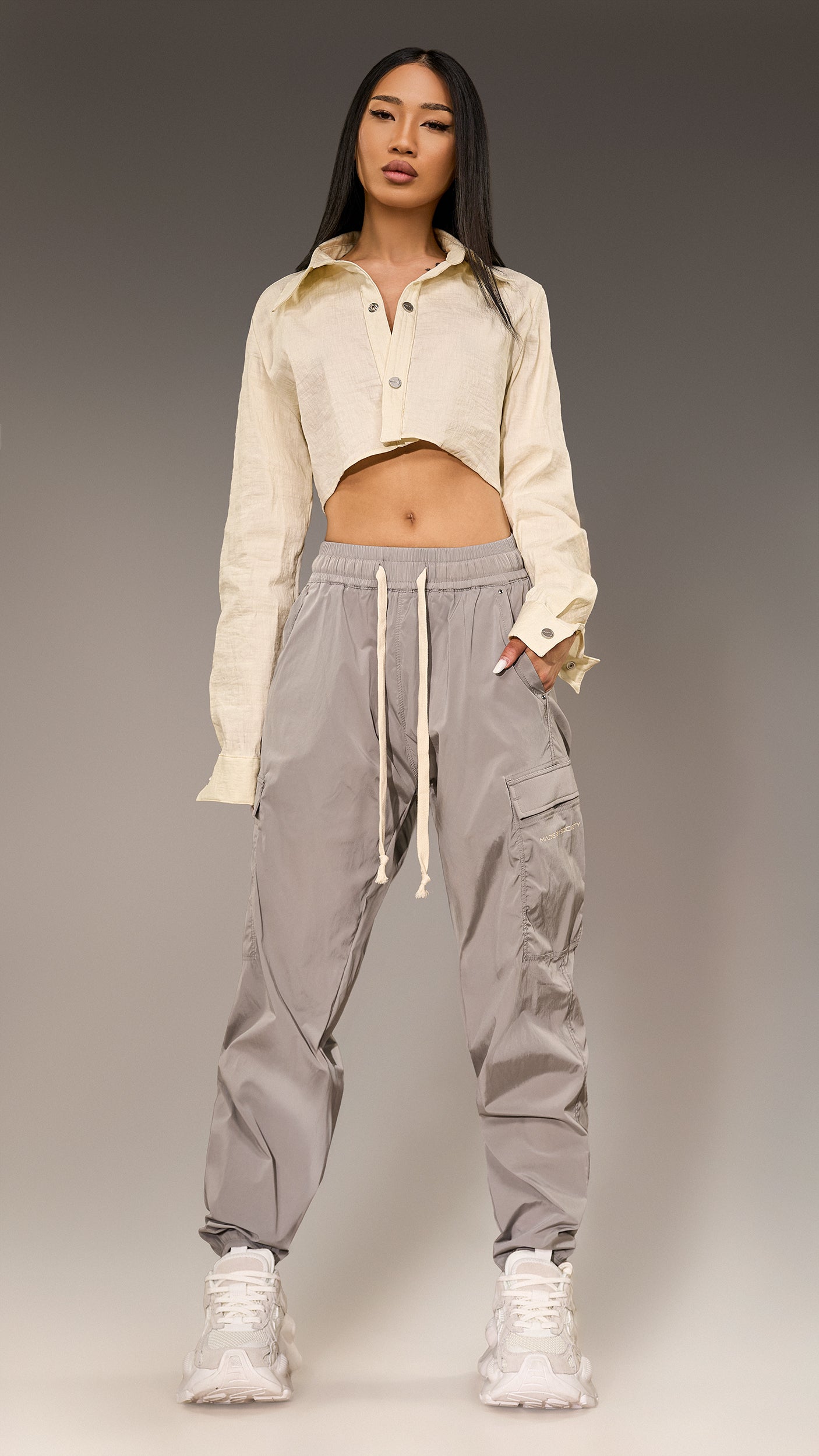 Spodnie cargo Made by Society - P26276