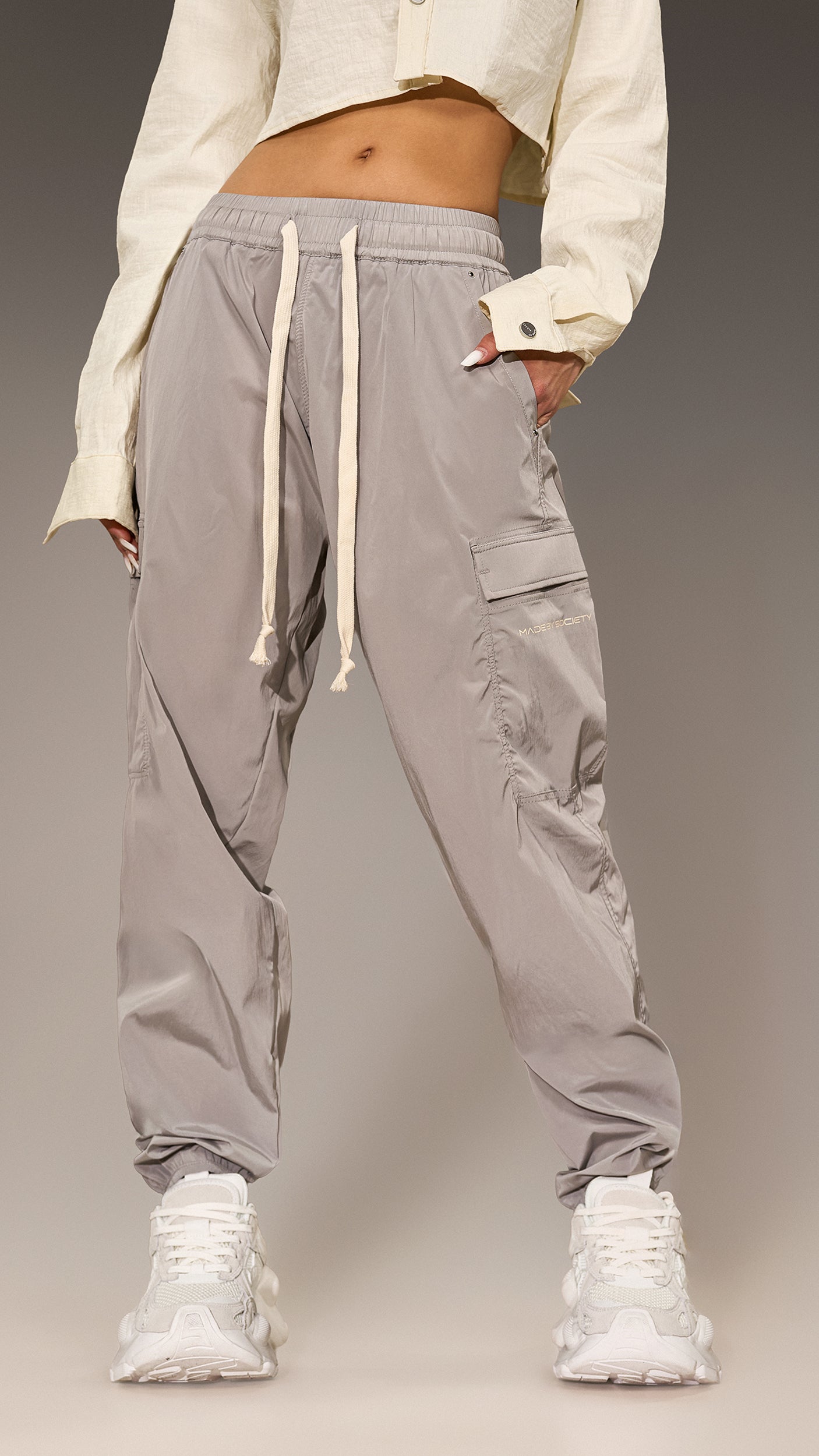 Spodnie cargo Made by Society - P26276