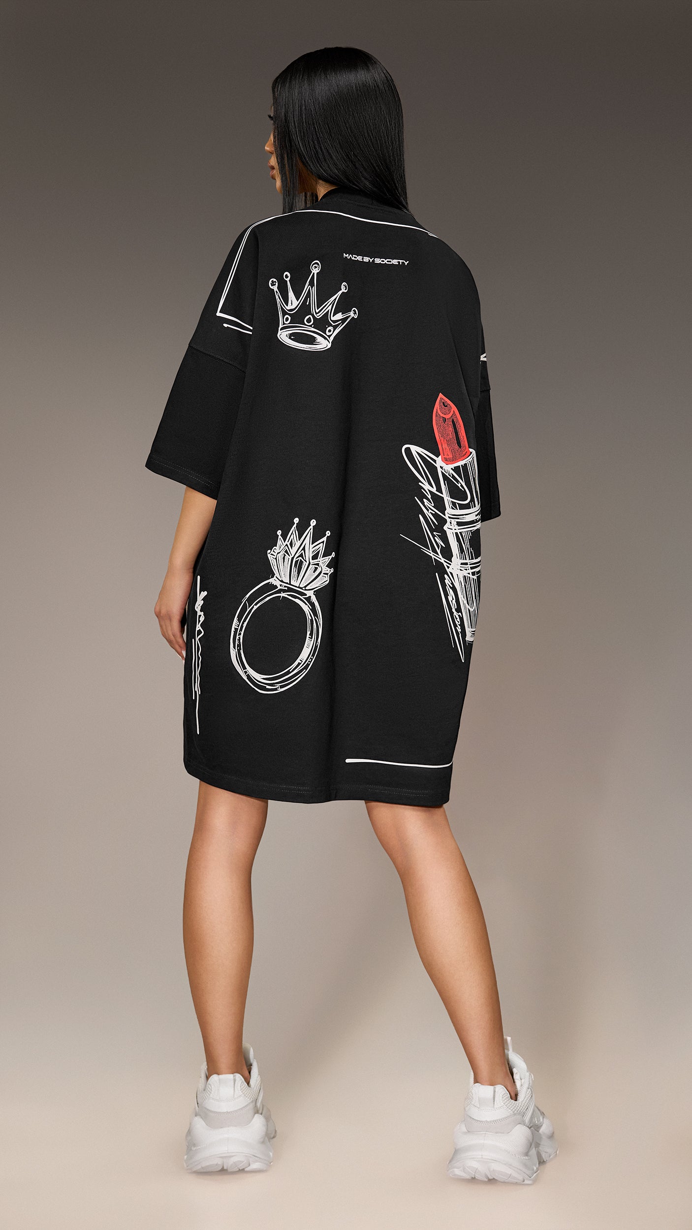 Oversize T-shirt Made by Society - T26238