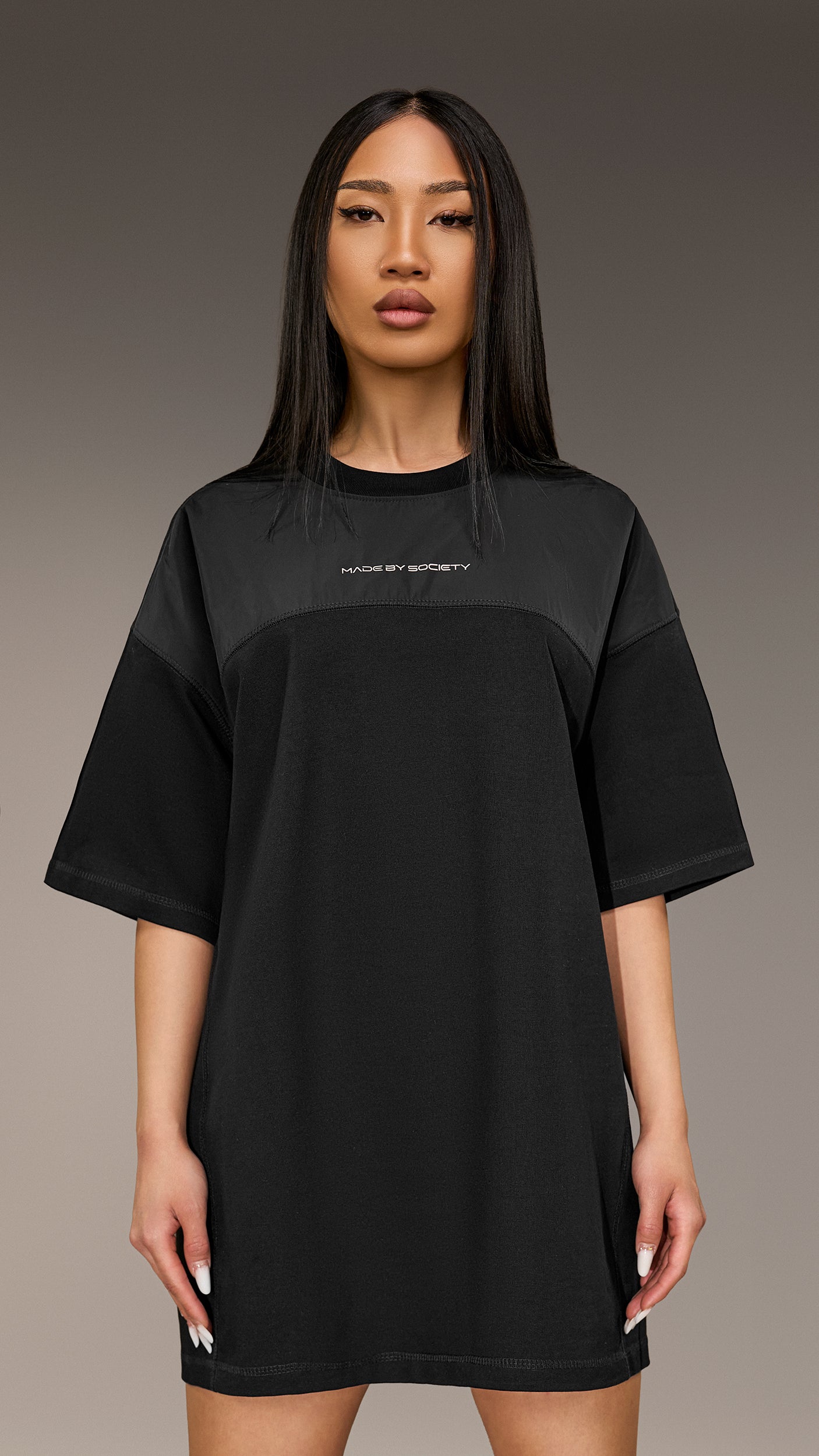 Koszulka oversize Made by Society - T26219