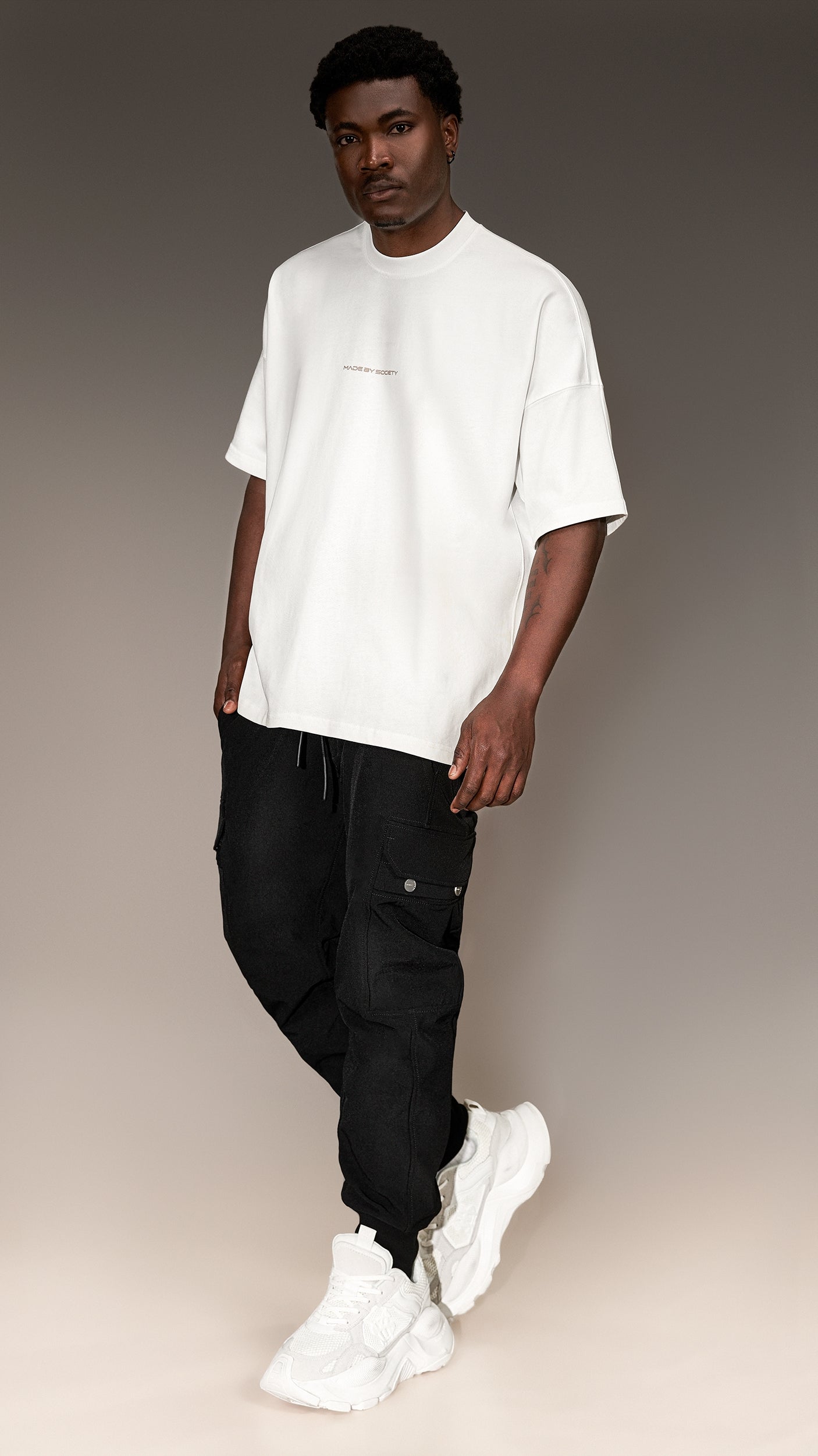 Spodnie cargo Made by Society - P15944