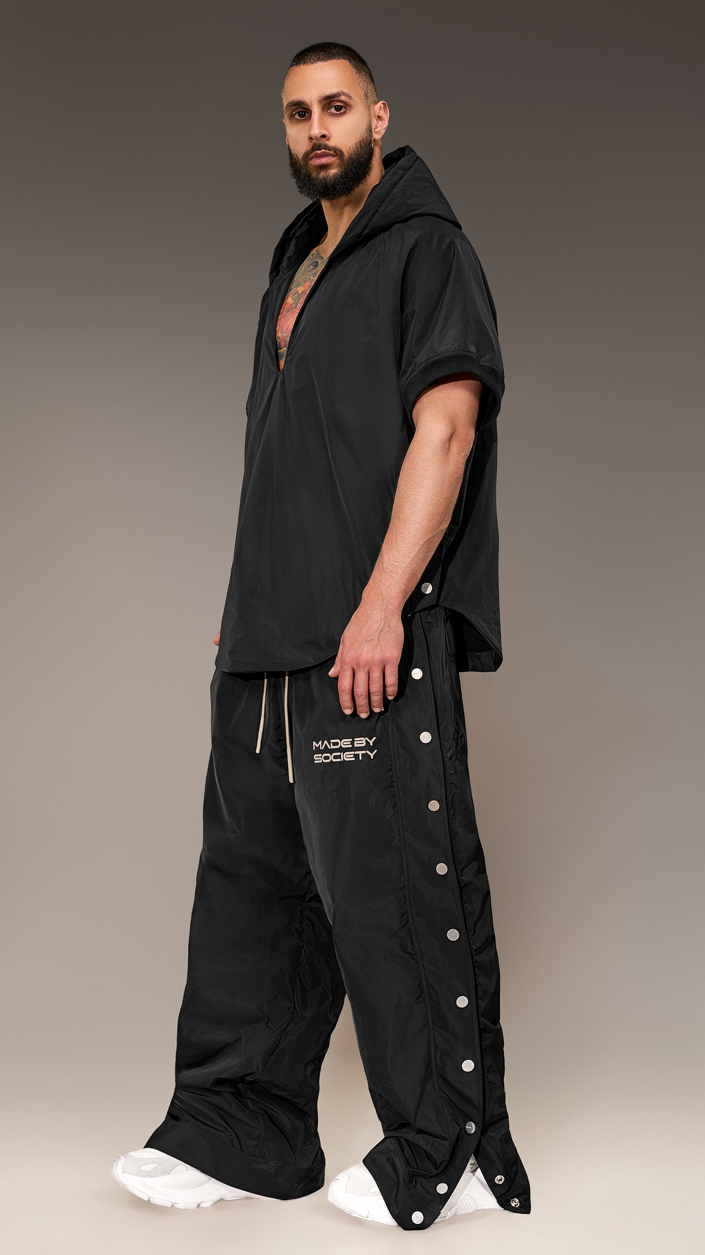 Pantaloni cu capse - P16146