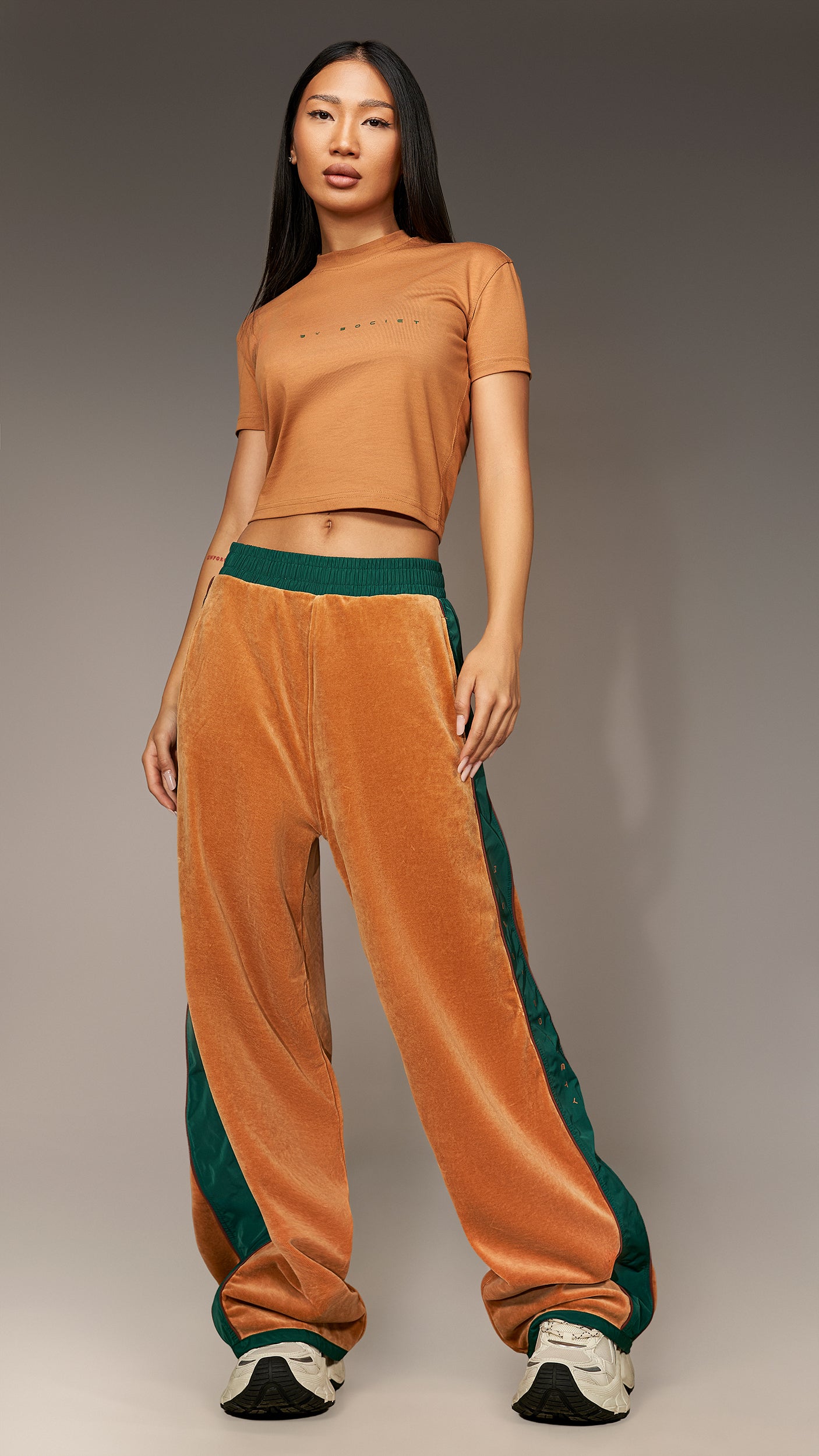 Cropowany T-shirt - T26755