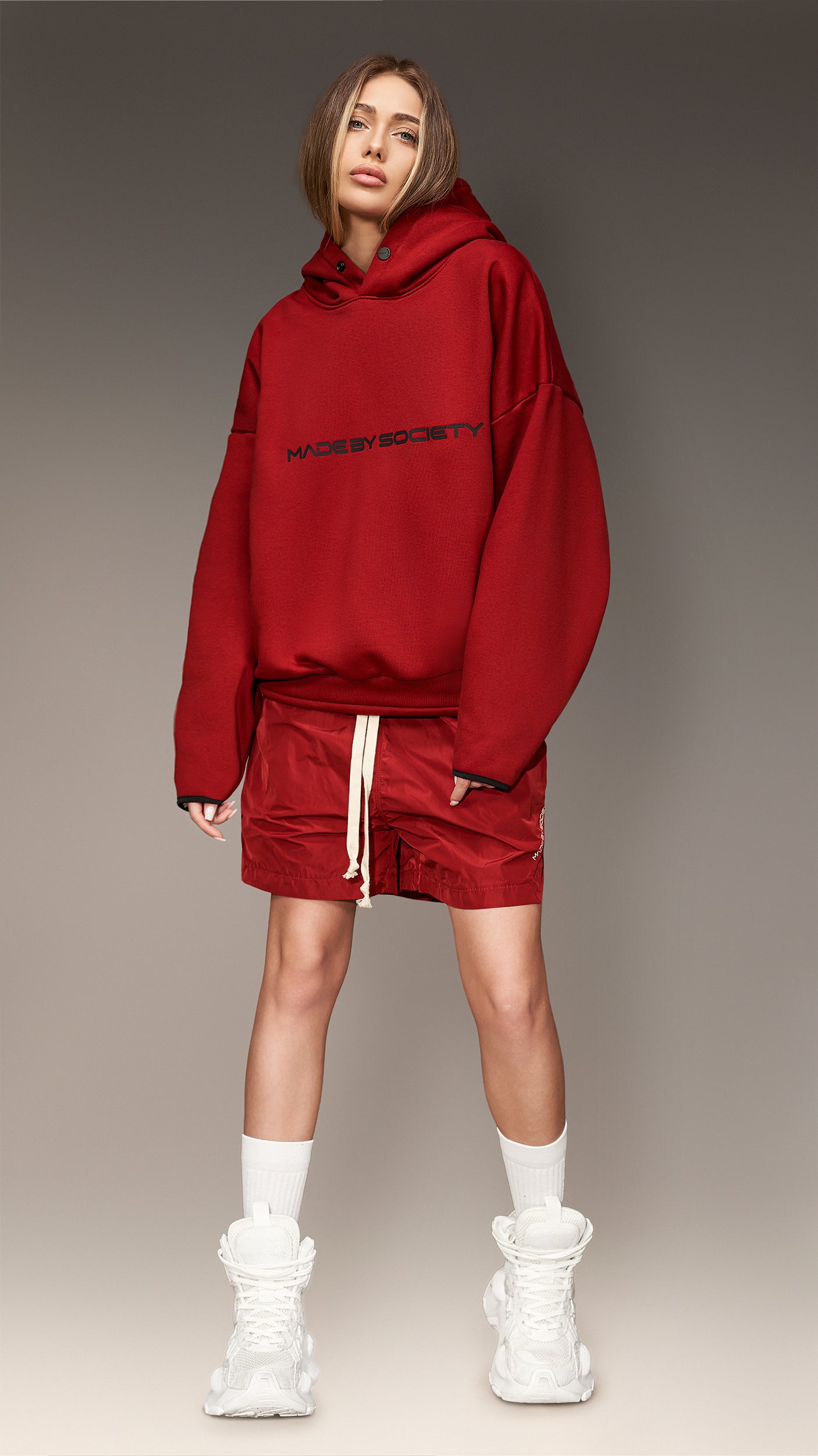 Oversize'owy bluza MADE BY SOCIETY - H25709