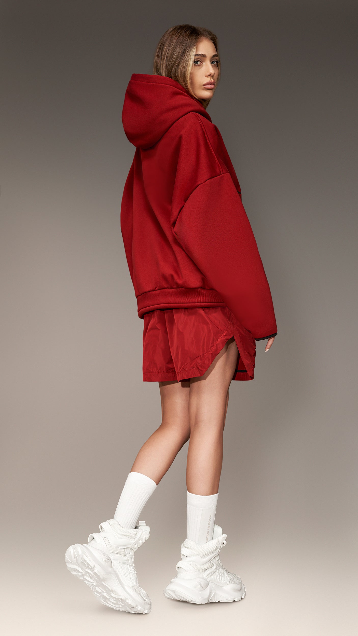 Oversize'owy bluza MADE BY SOCIETY - H25709