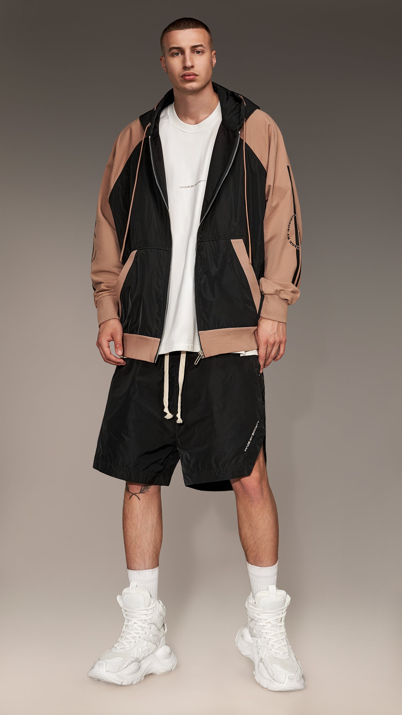 Bluza z kapturem marki Society - H14625