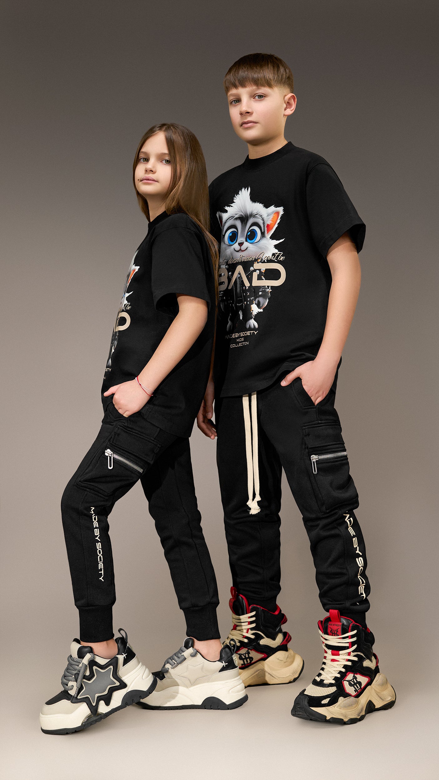Spodnie cargo „Made by Society” – P36173
