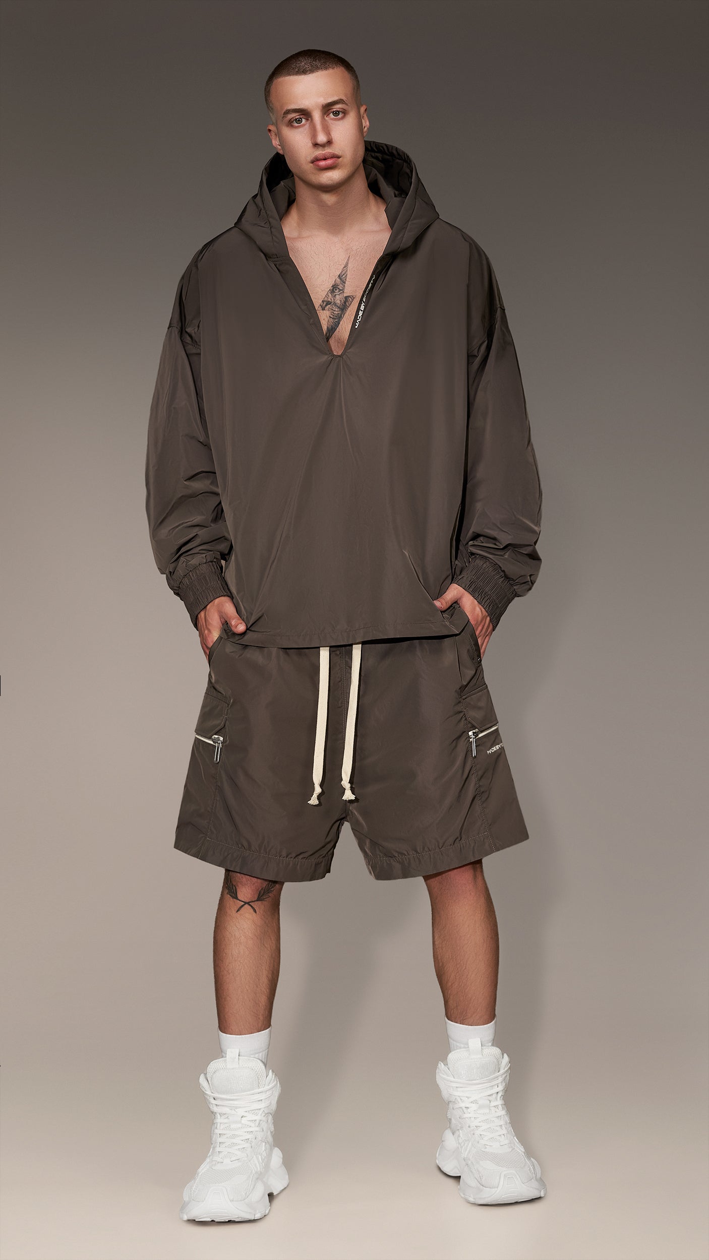 Hanorac cu decolteu - H16476