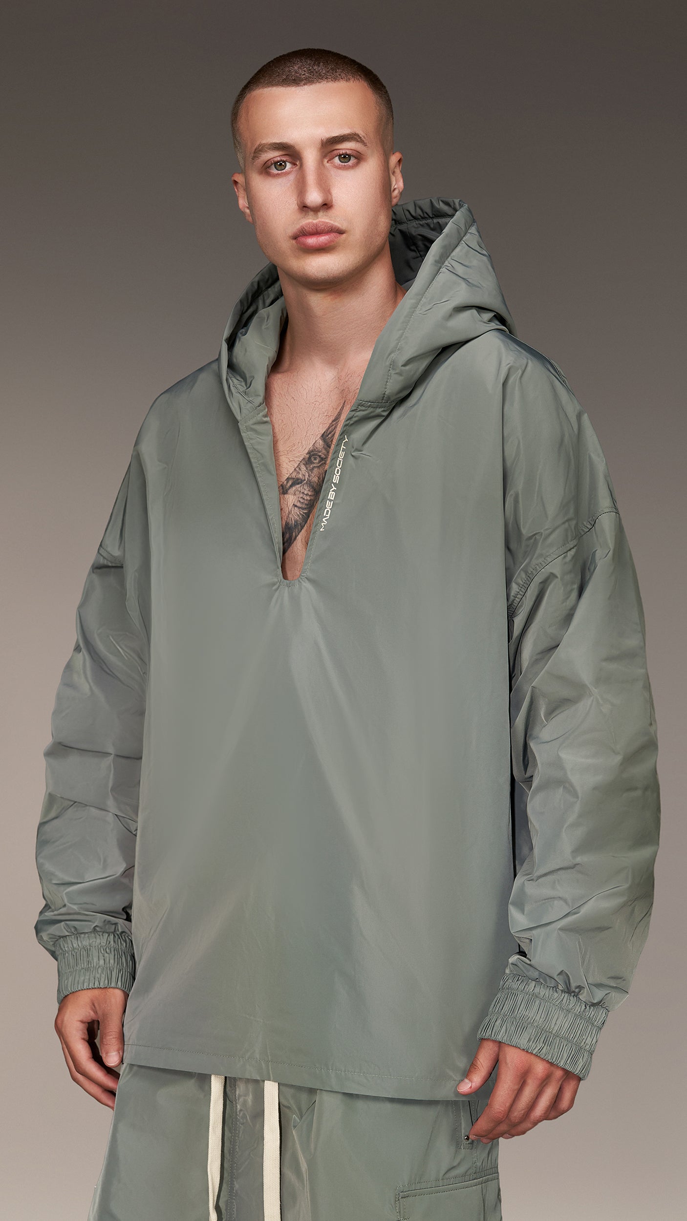 Hanorac cu decolteu - H16474