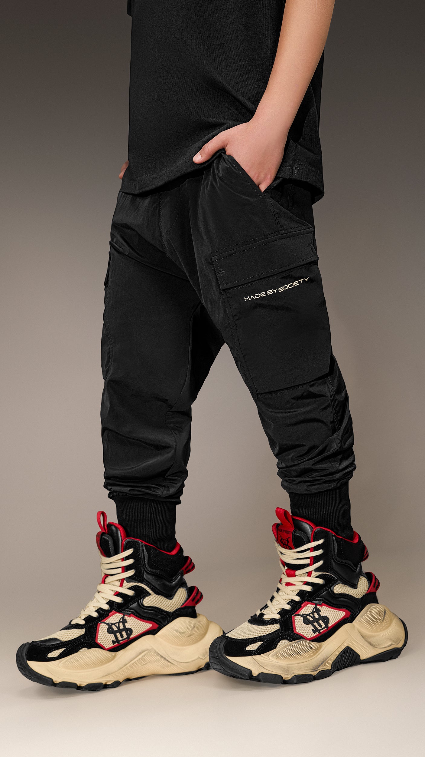 Pantaloni cargo Made by Society - P36187