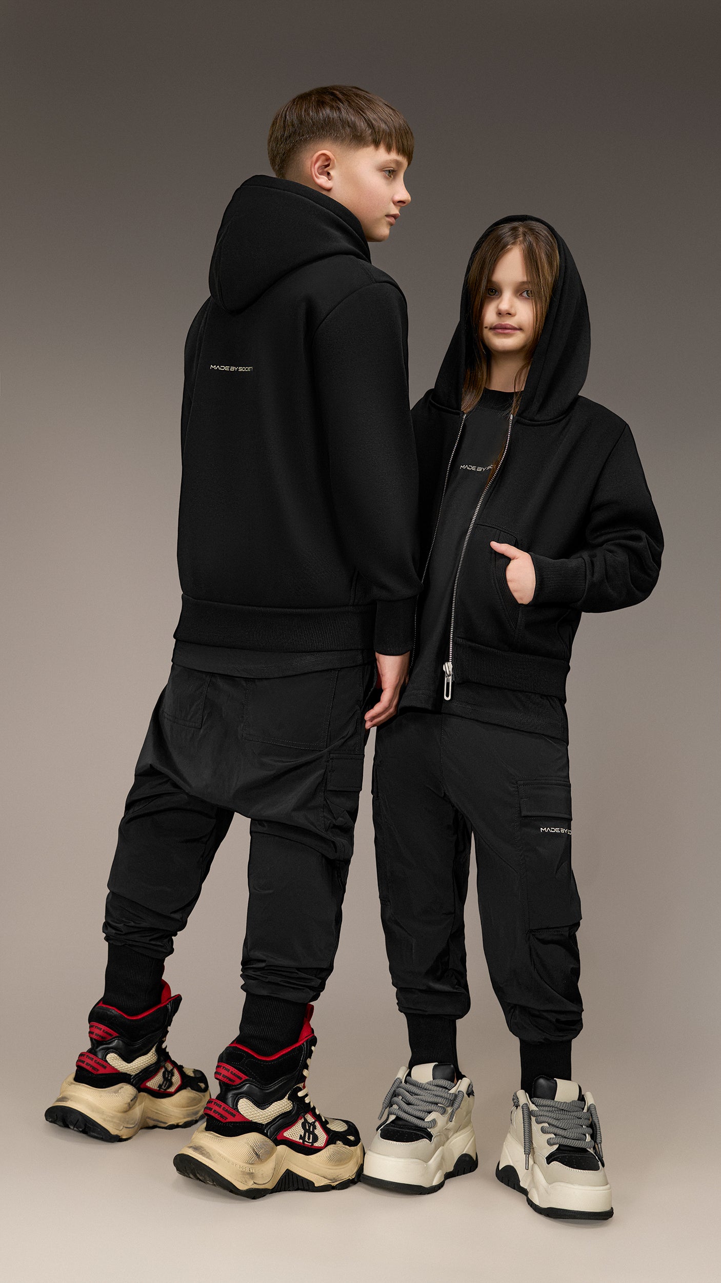 Basic Hoodie "Made by Society" - H36172