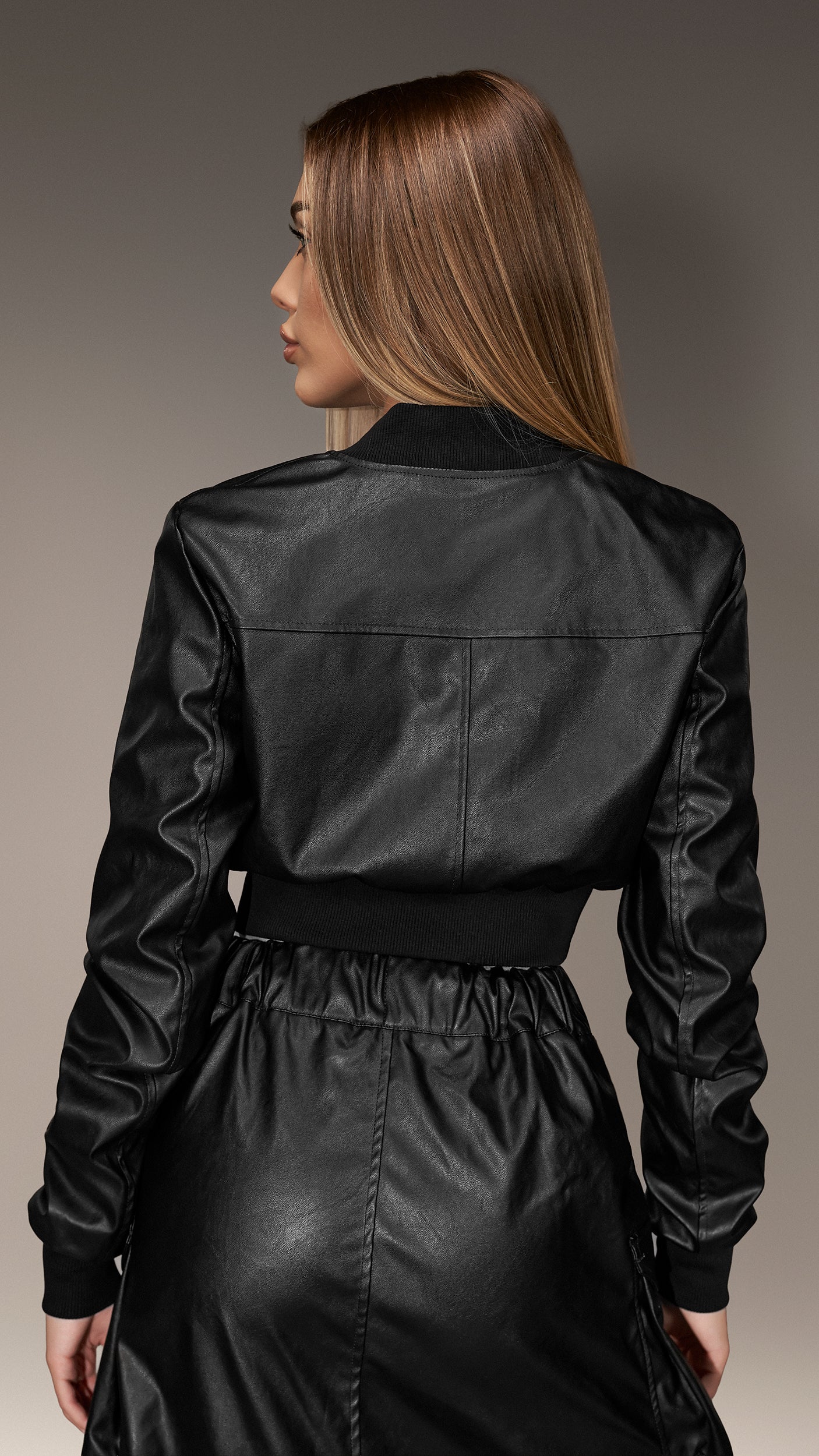 Jachetă cropped - J25230