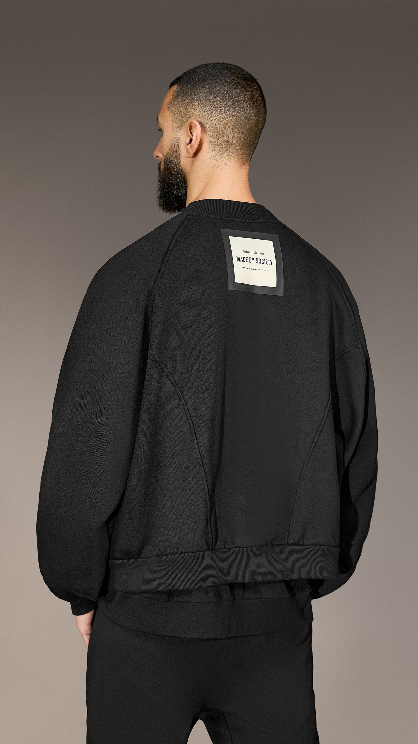 Bluza z kapturem „Made by Society” - H14772