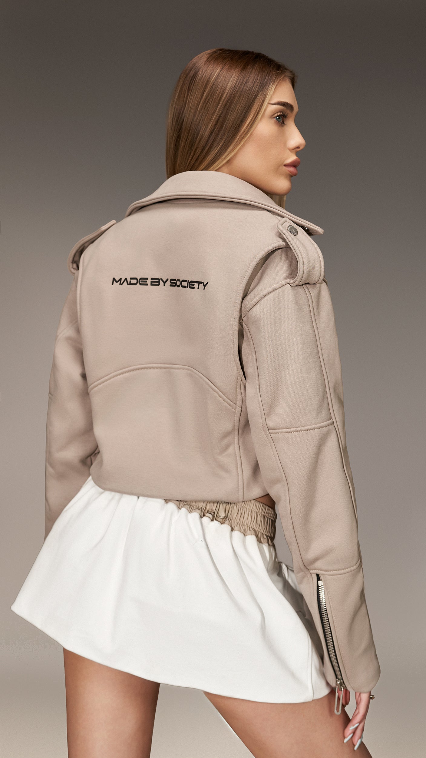 Kurtka biker MADE BY SOCIETY - J25728