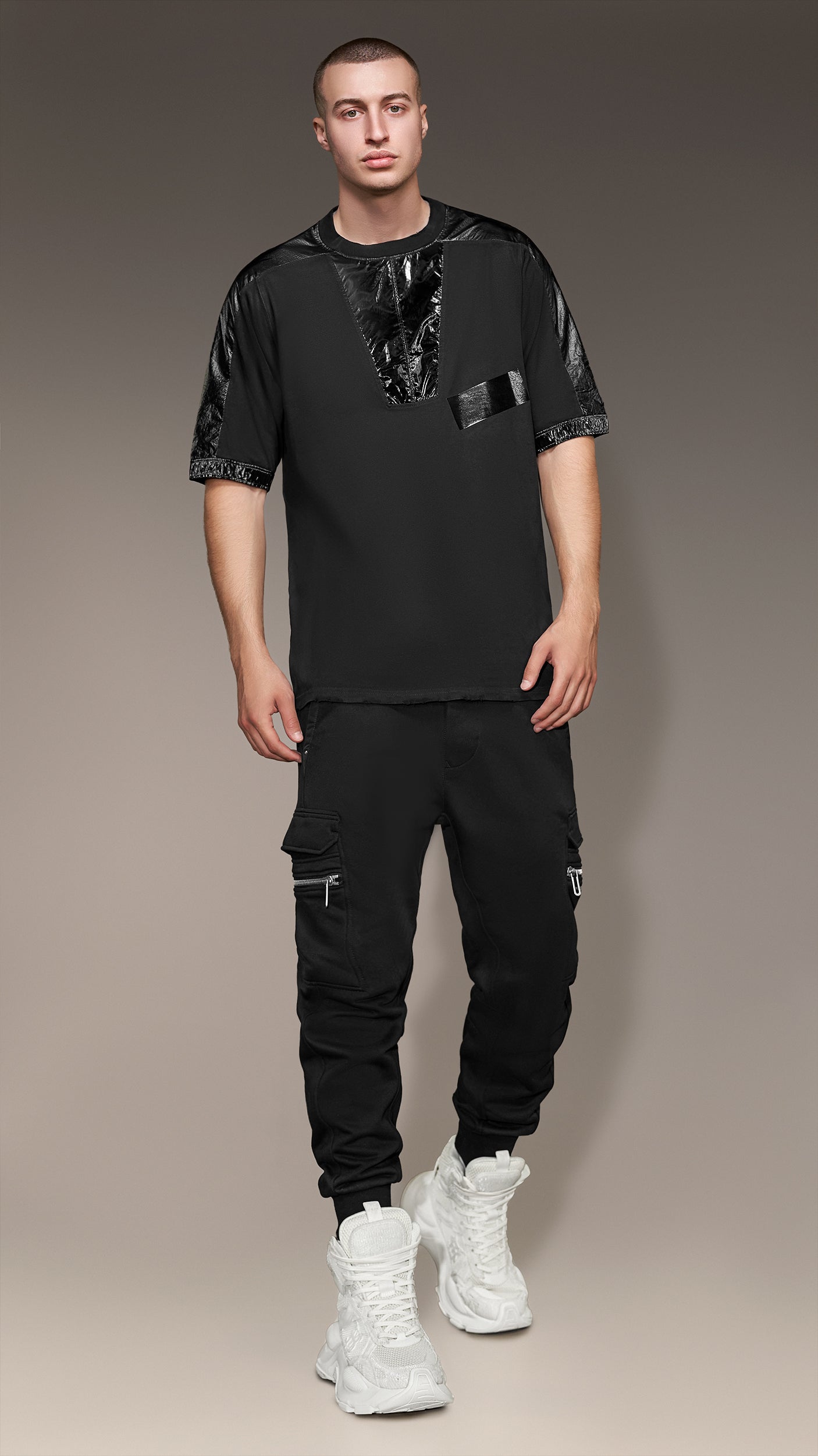 LIQUID PATCH T-SHIRT - T15058