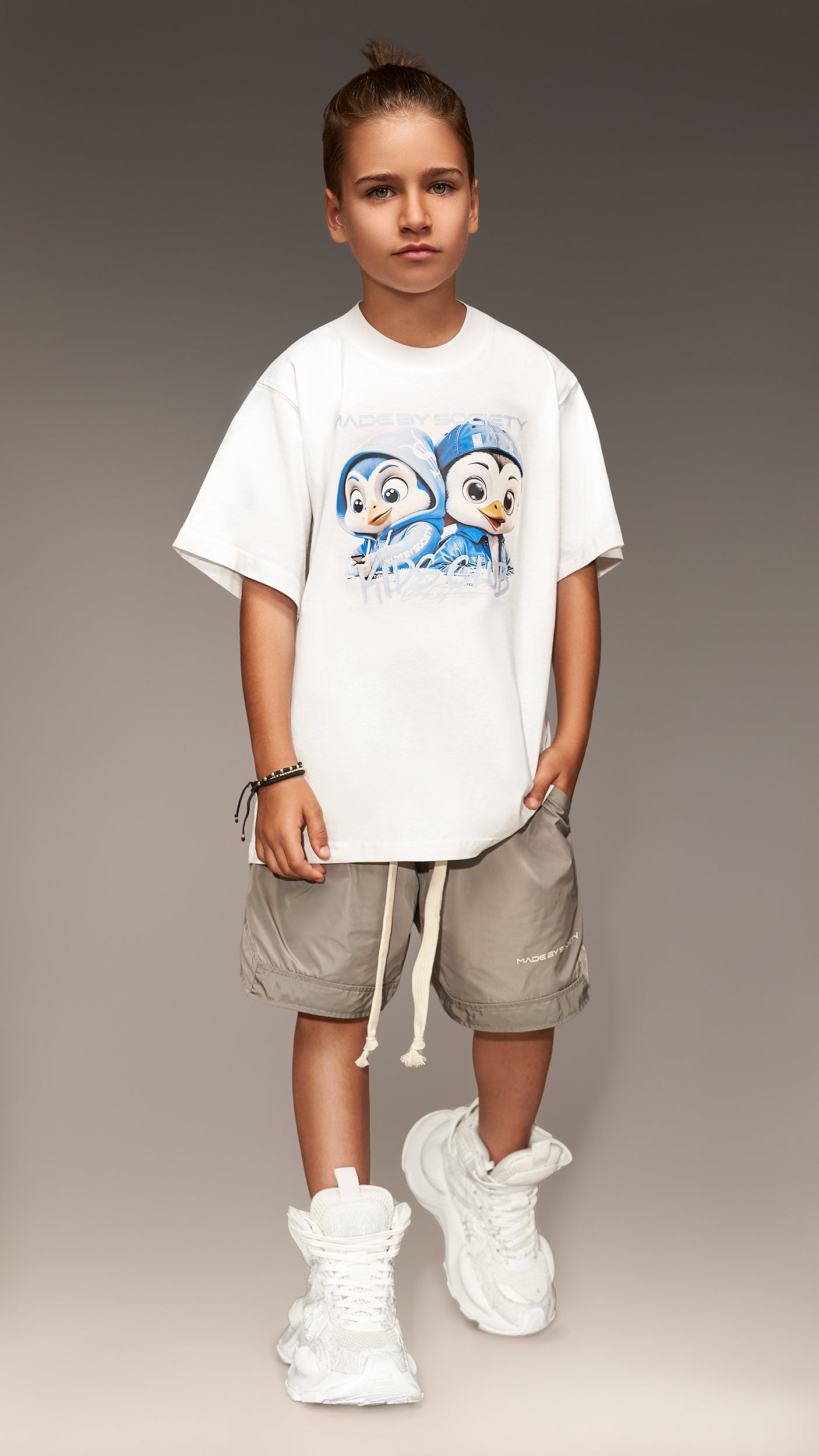 T-shirt "Made by Society Kids Club" - T35909