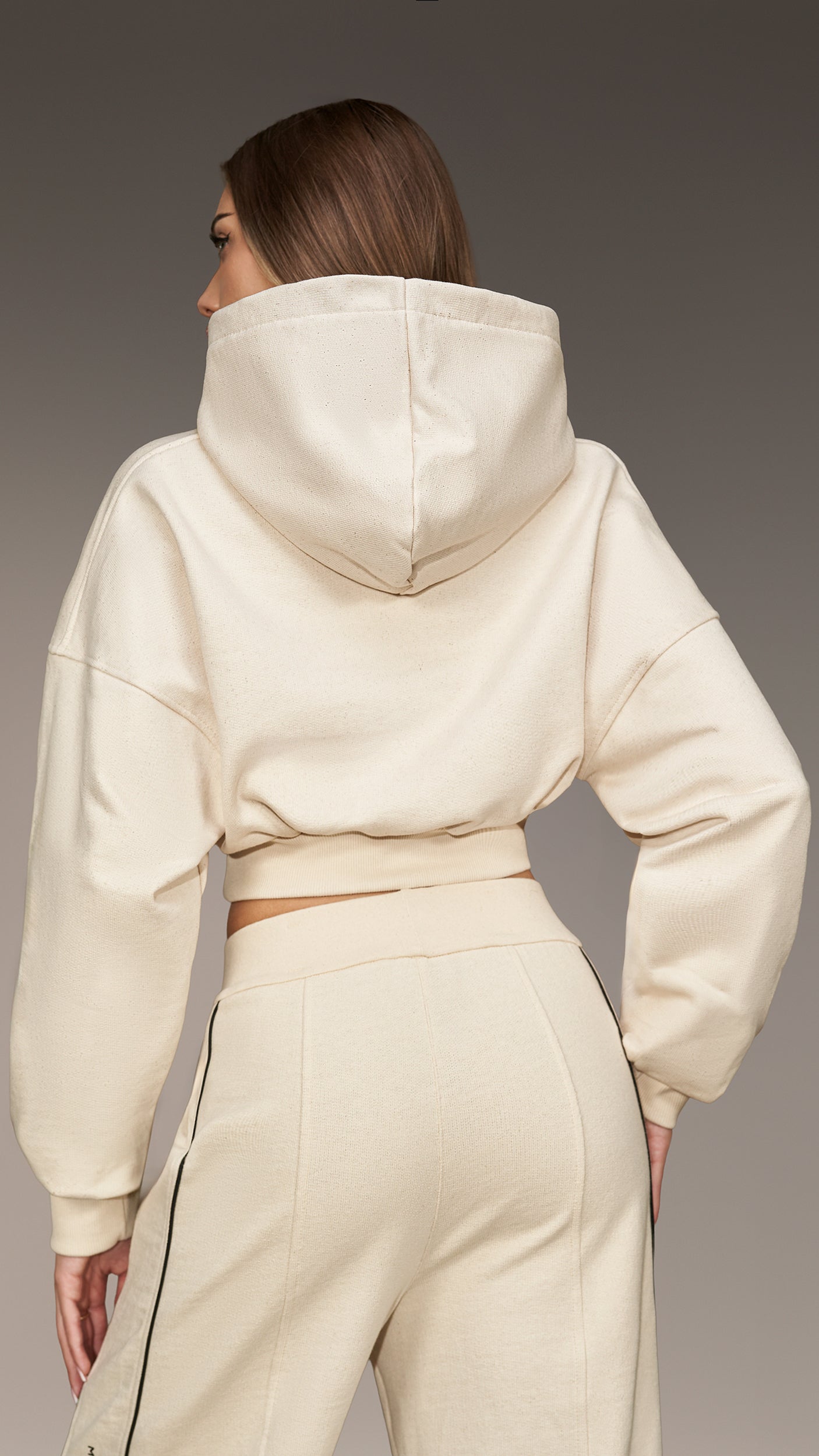 Cropped sweatshirt - H26778