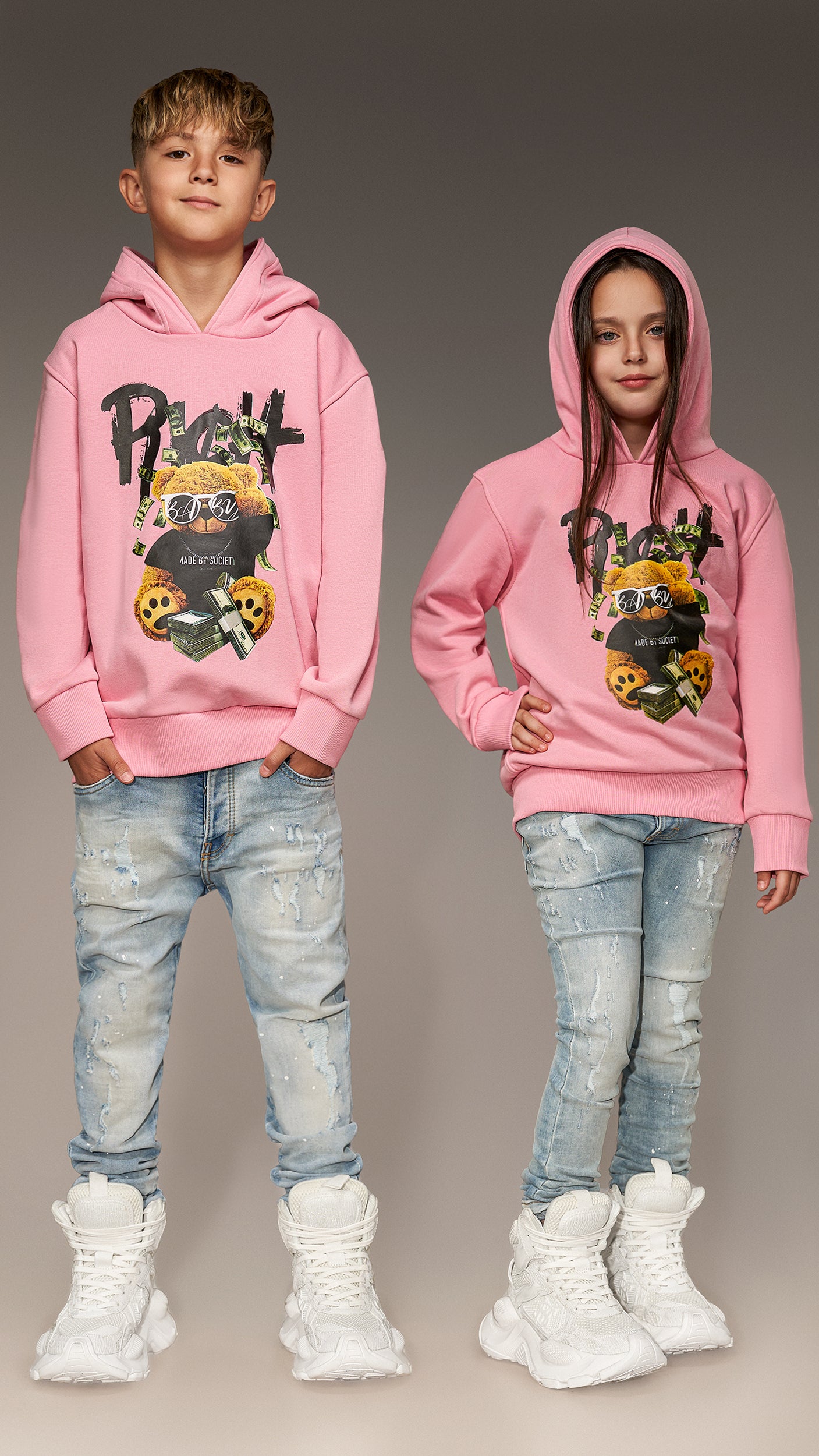 Bluza z kapturem Bogaty Miś - H33959