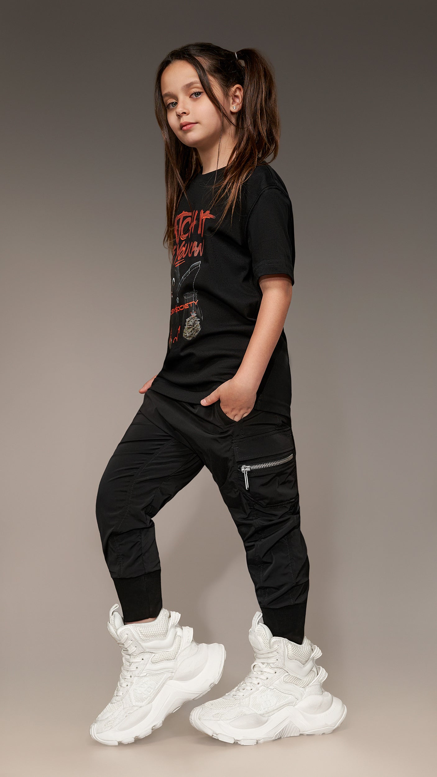 Spodnie cargo - P34584