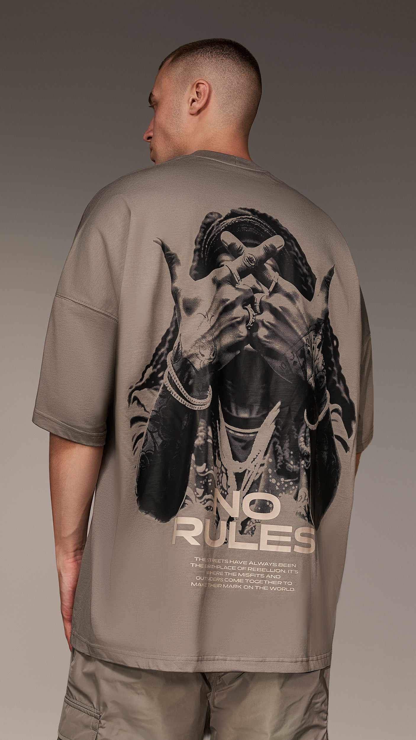 Koszulka „NO RULES” - T16572