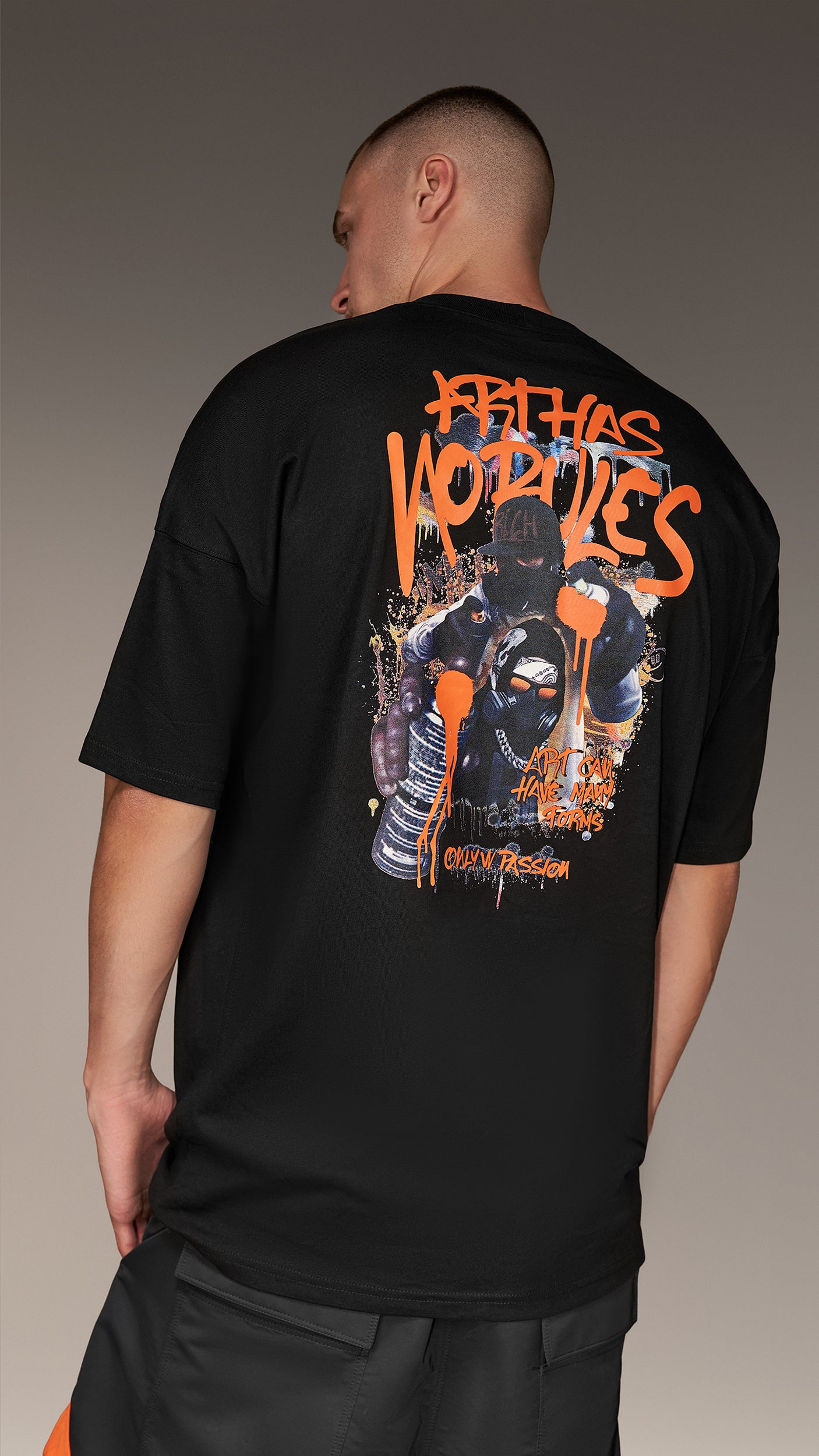 Tricou "ART HAS NO RULES" - T14820
