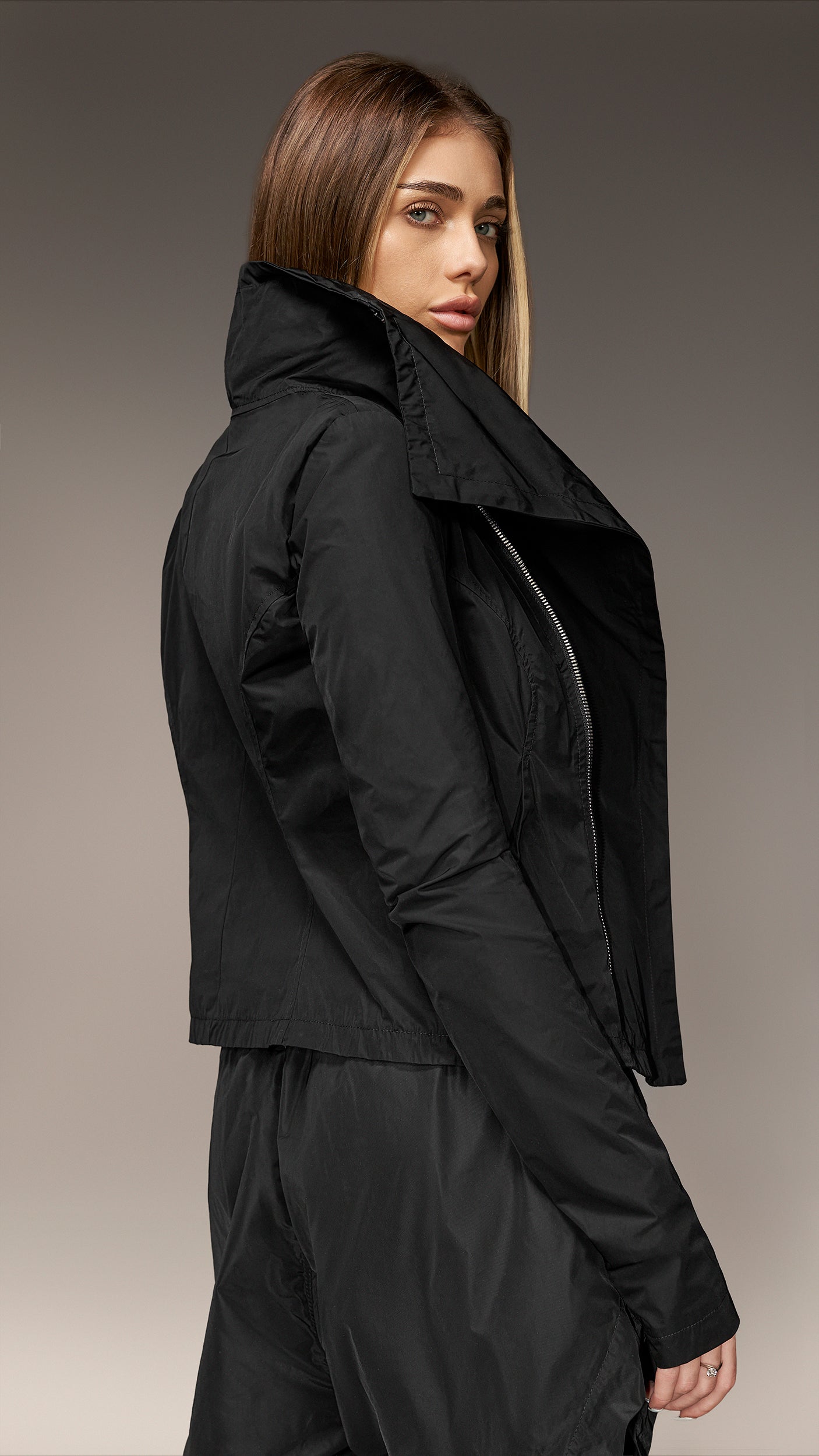 Kurtka z kołnierzem - J21660