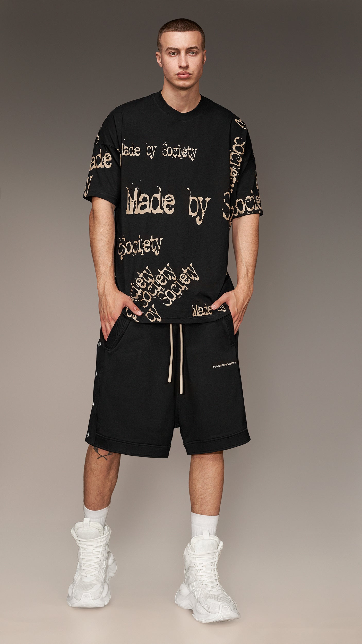 Tricou „Made by Society” - T15250