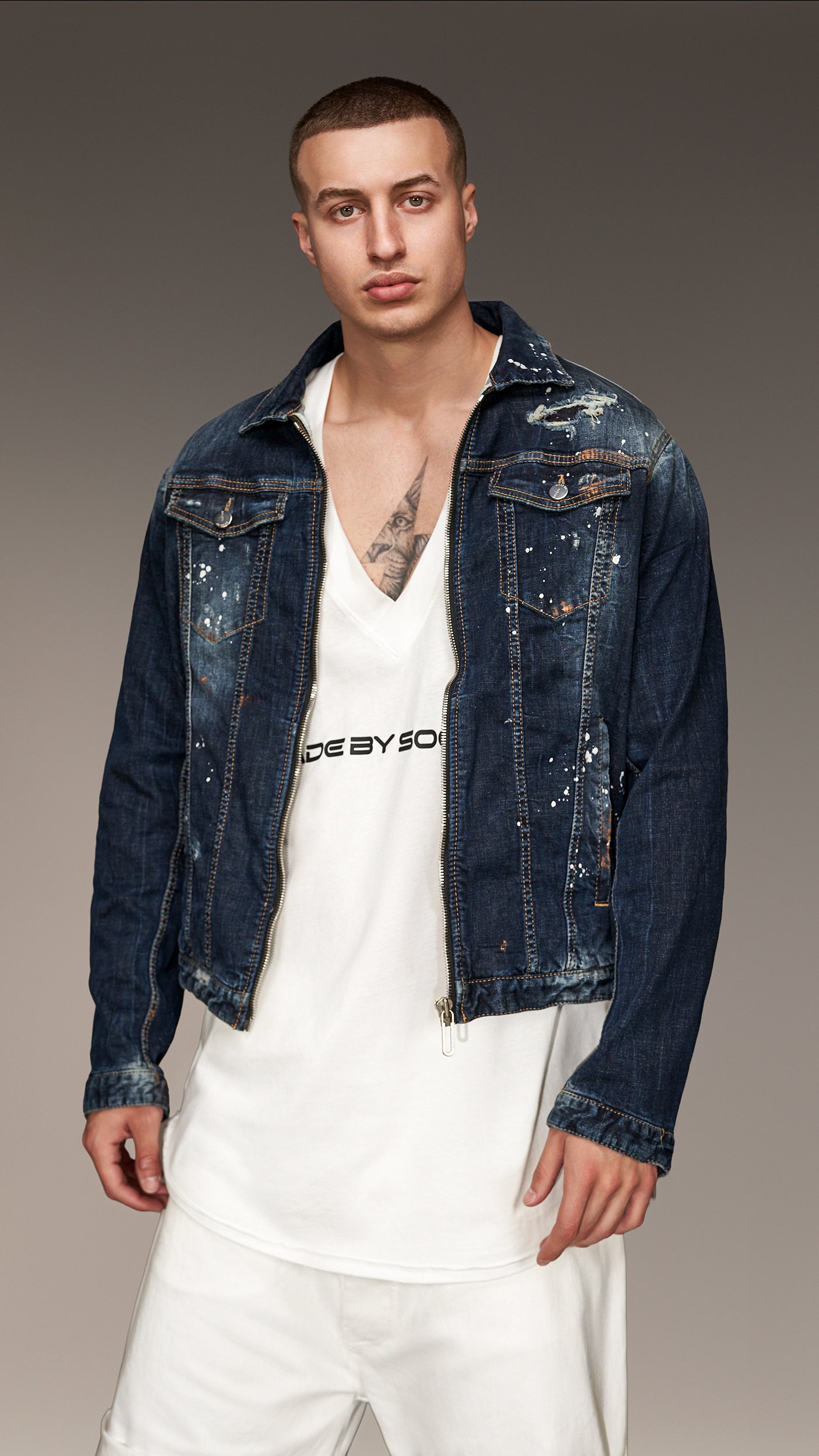 Jachetă denim „IMMORTALITY” - J13819