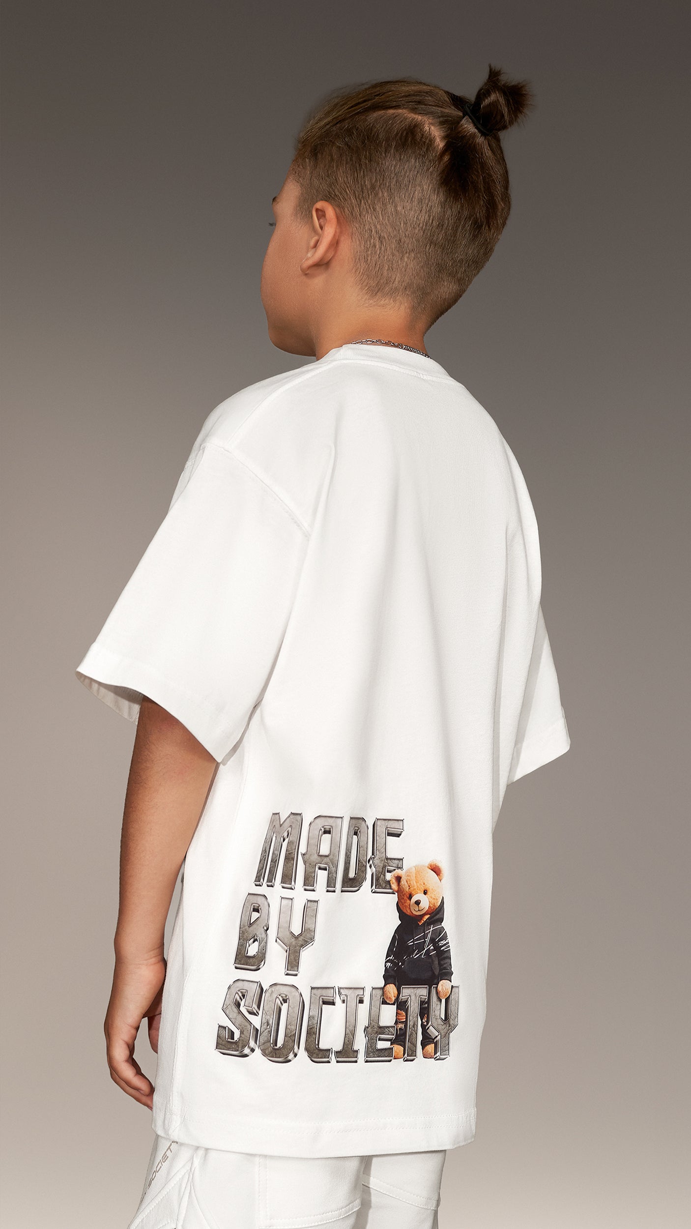 Dziecięca koszulka Rich Kid Attitude - T36527