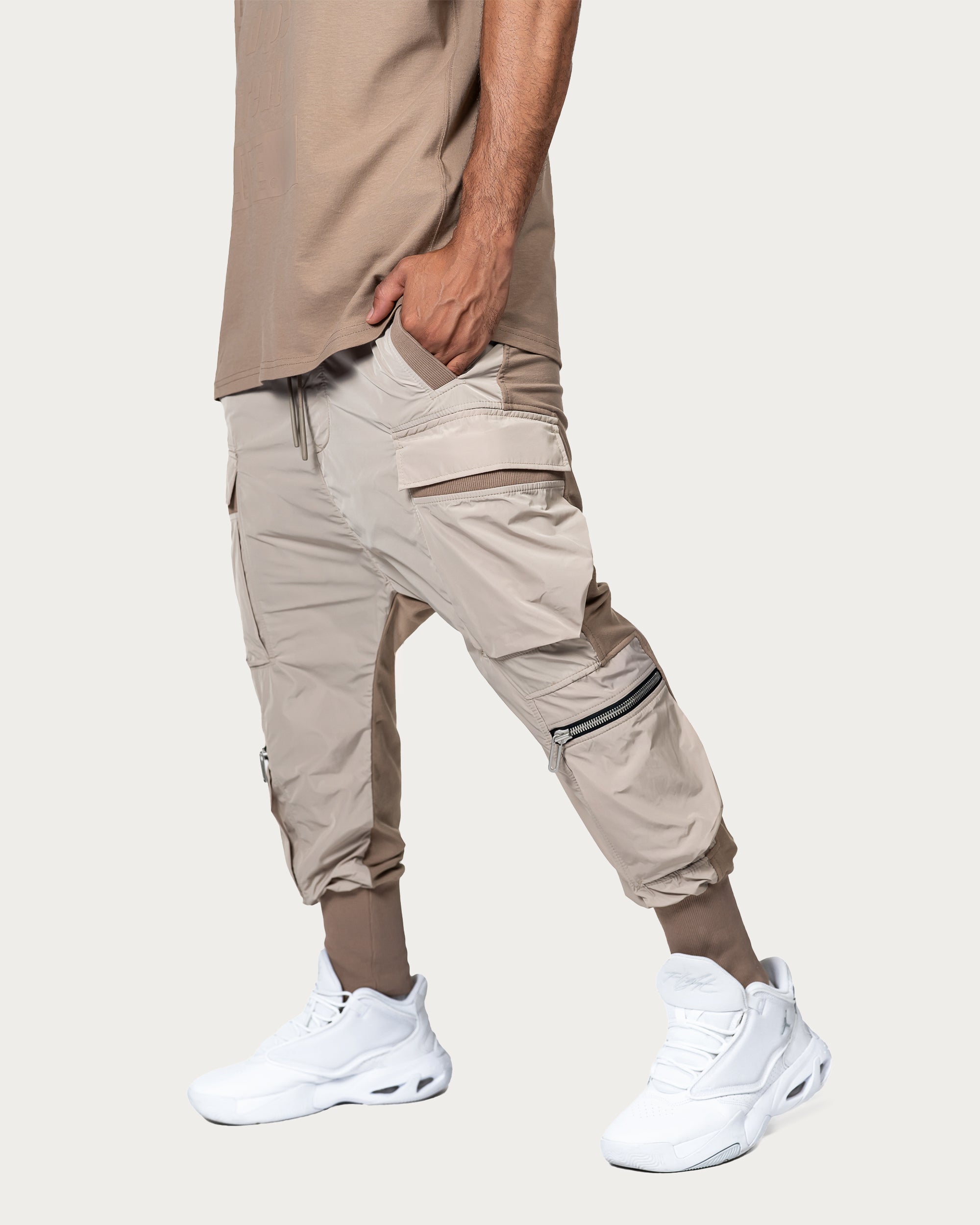 Double cargo pants - P14622