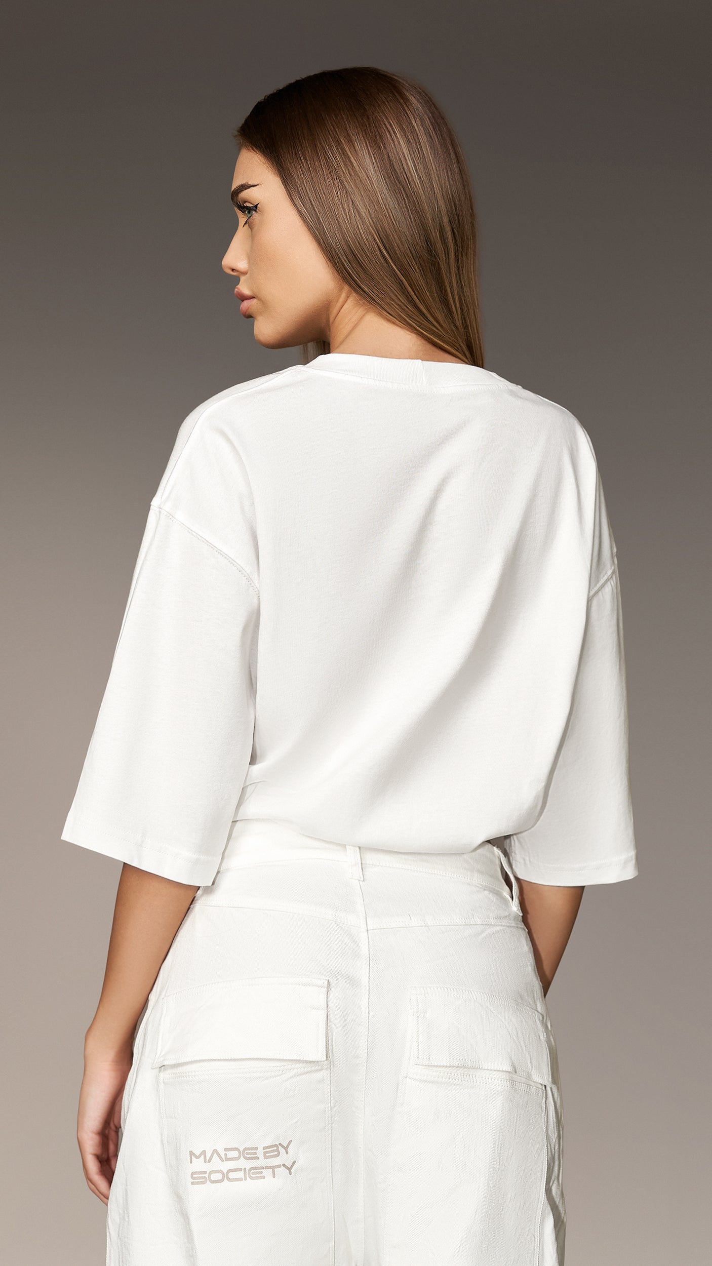 Cropped T-shirt - T26534