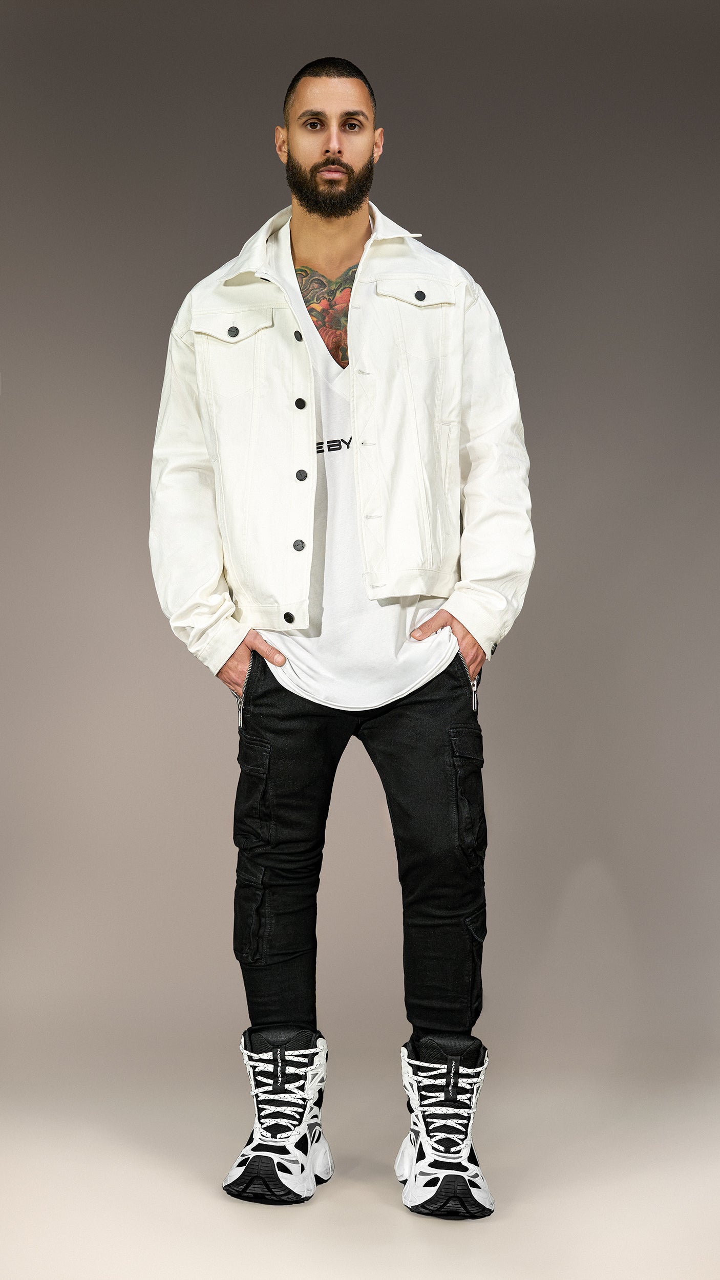 Kurtka Denim Oversized Made by Society - J15553