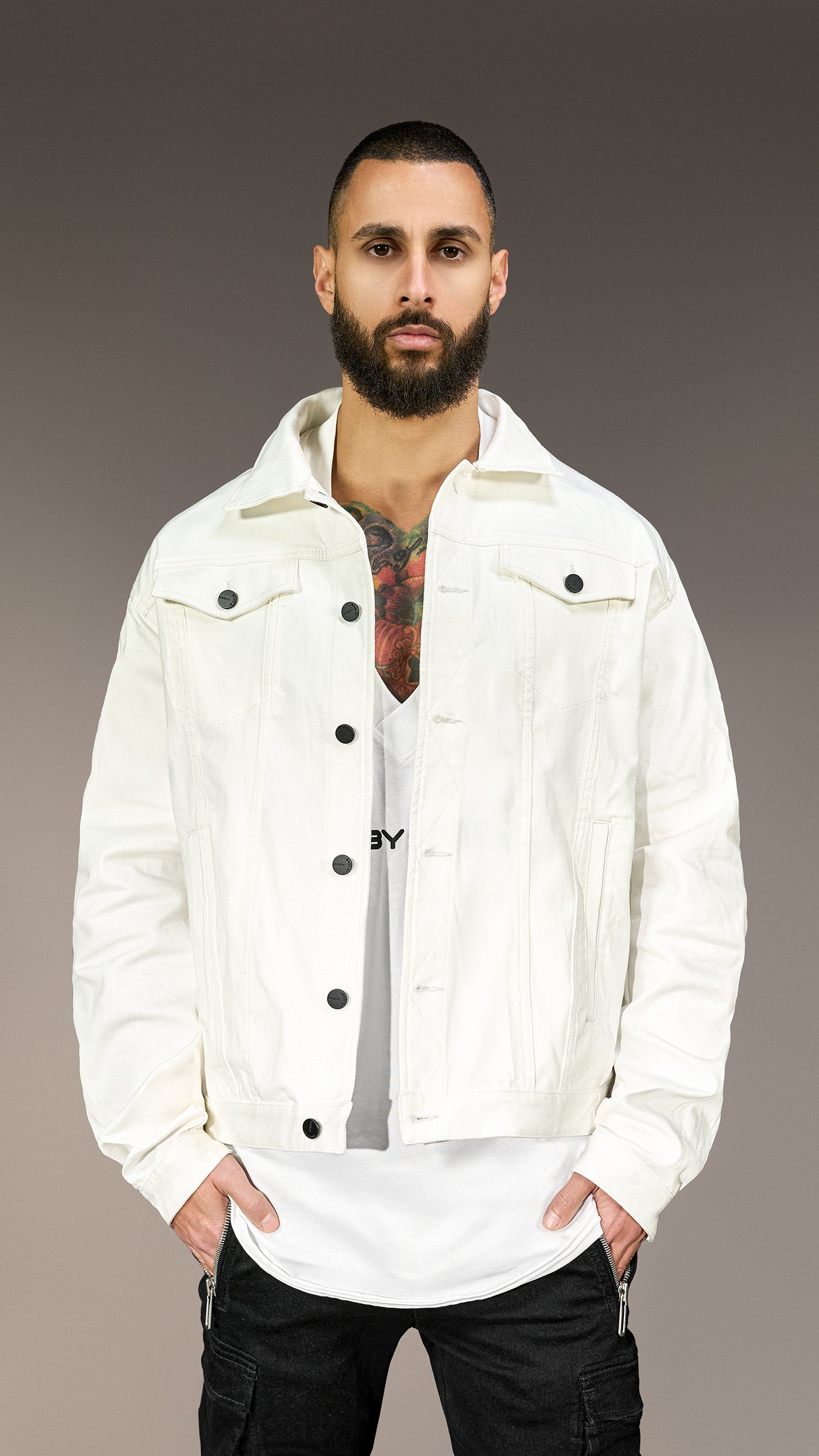 Jachetă Denim Oversized Made by Society - J15553