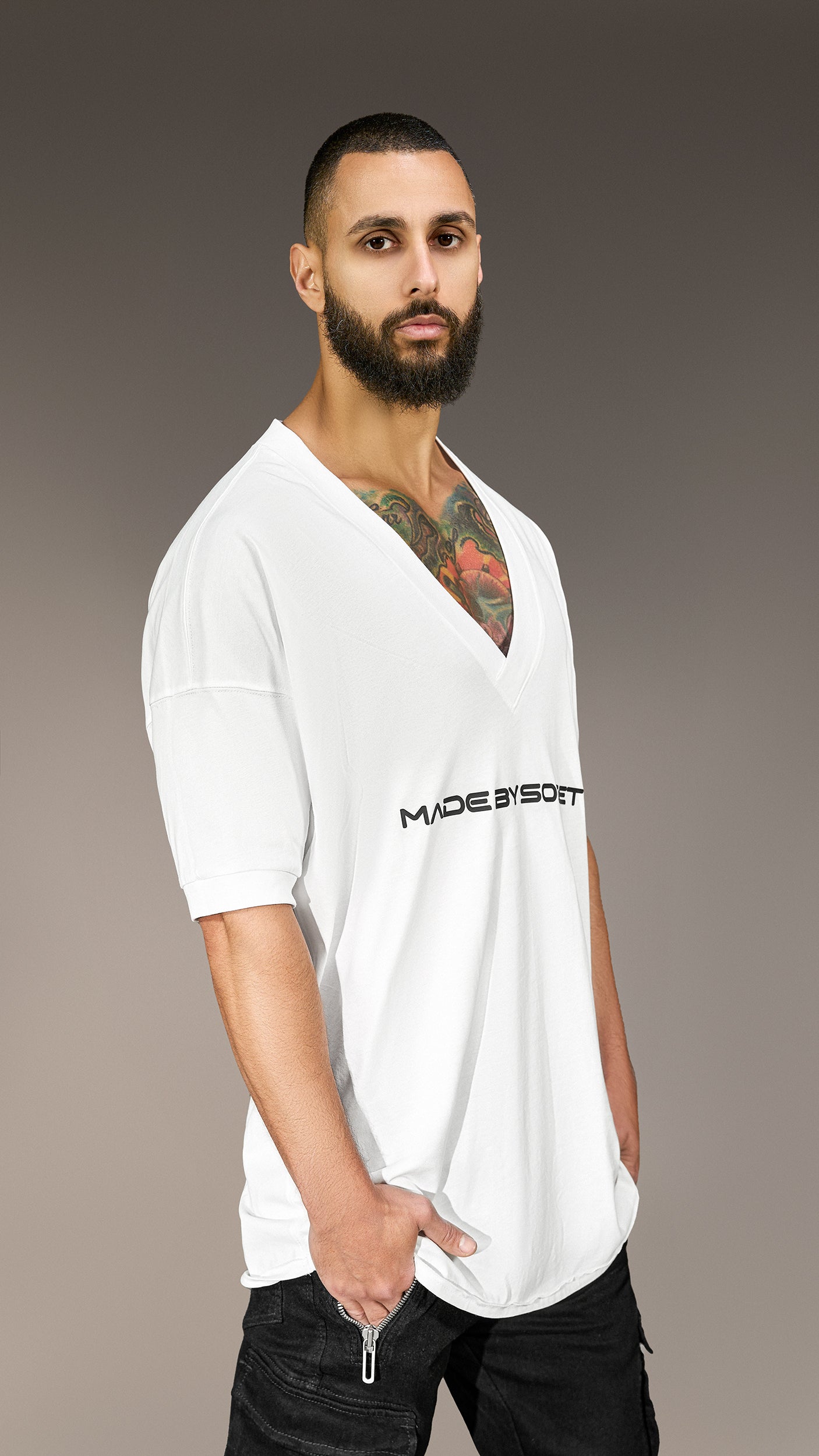 Oversized T-Shirt Made by Society - T16092
