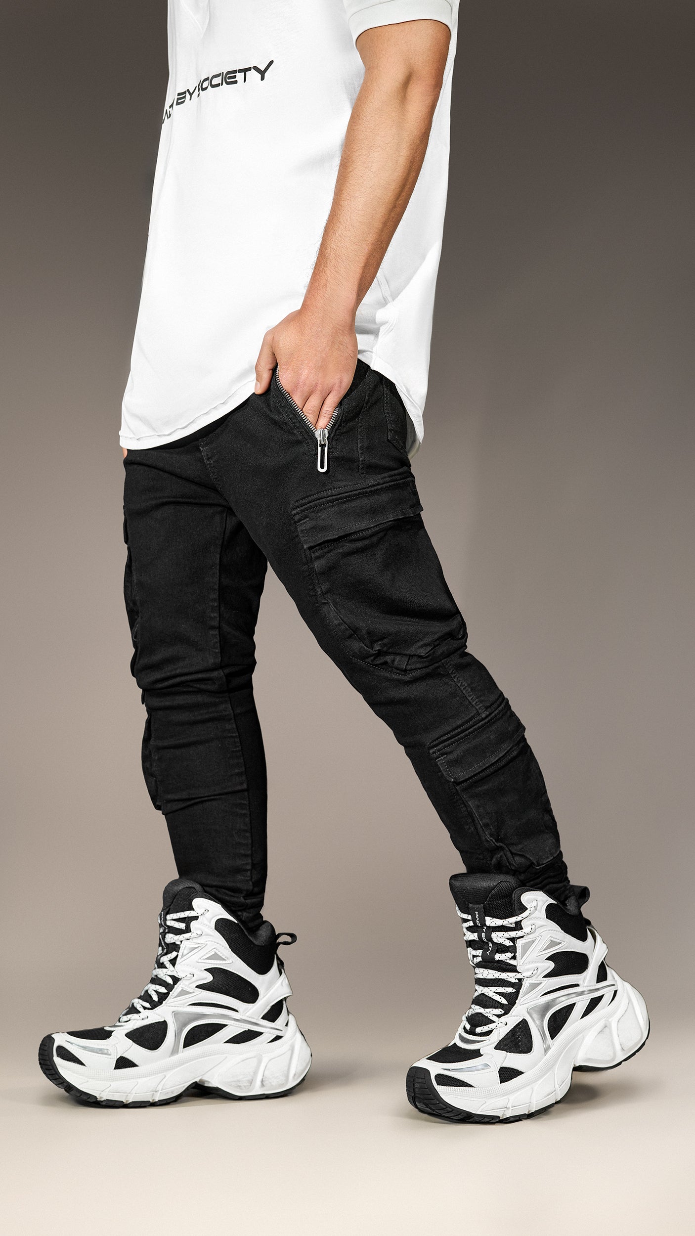 Spodnie Cargo - P14158