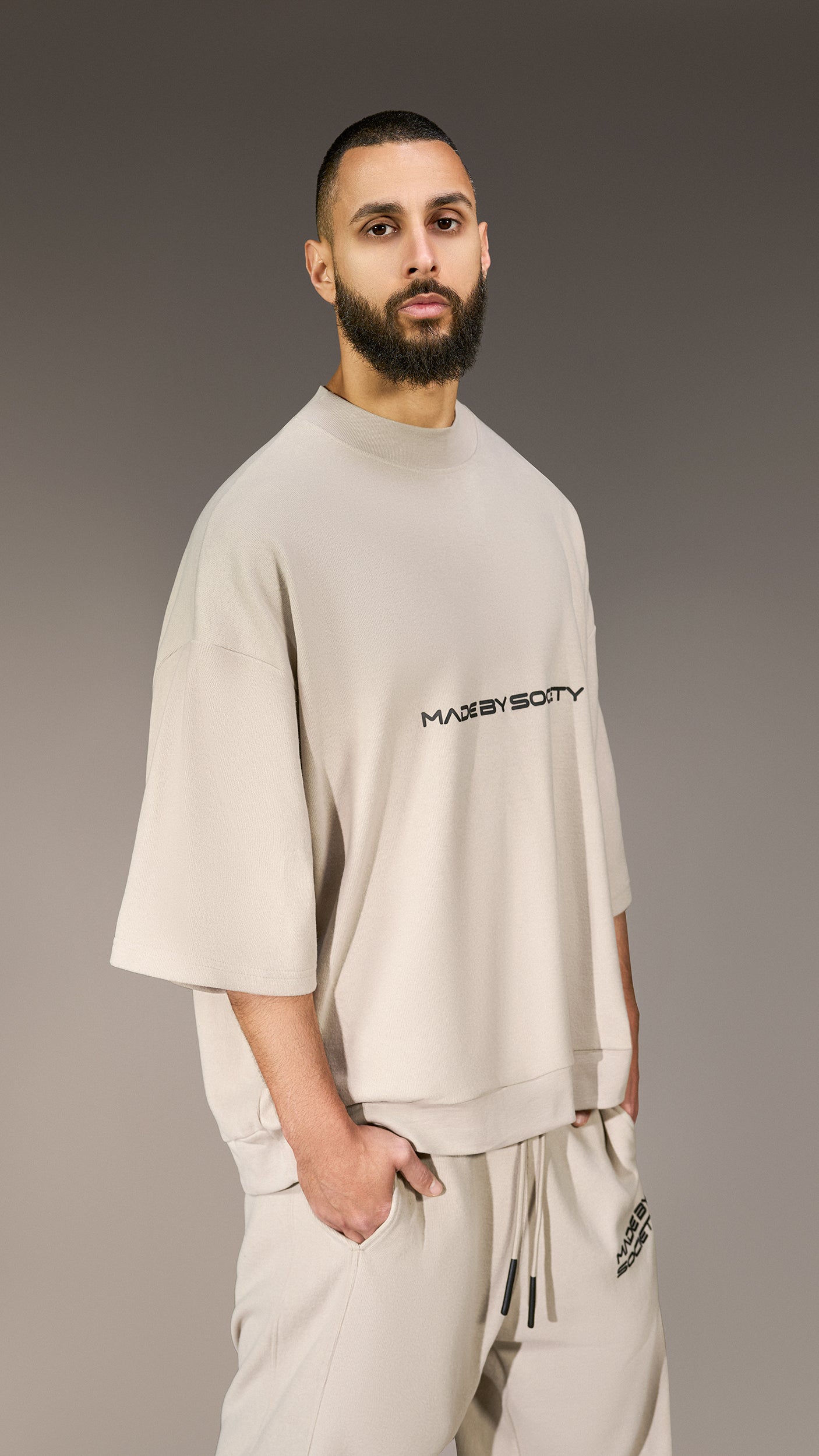 Oversized T-shirt MADE BY SOCIETY - T16069