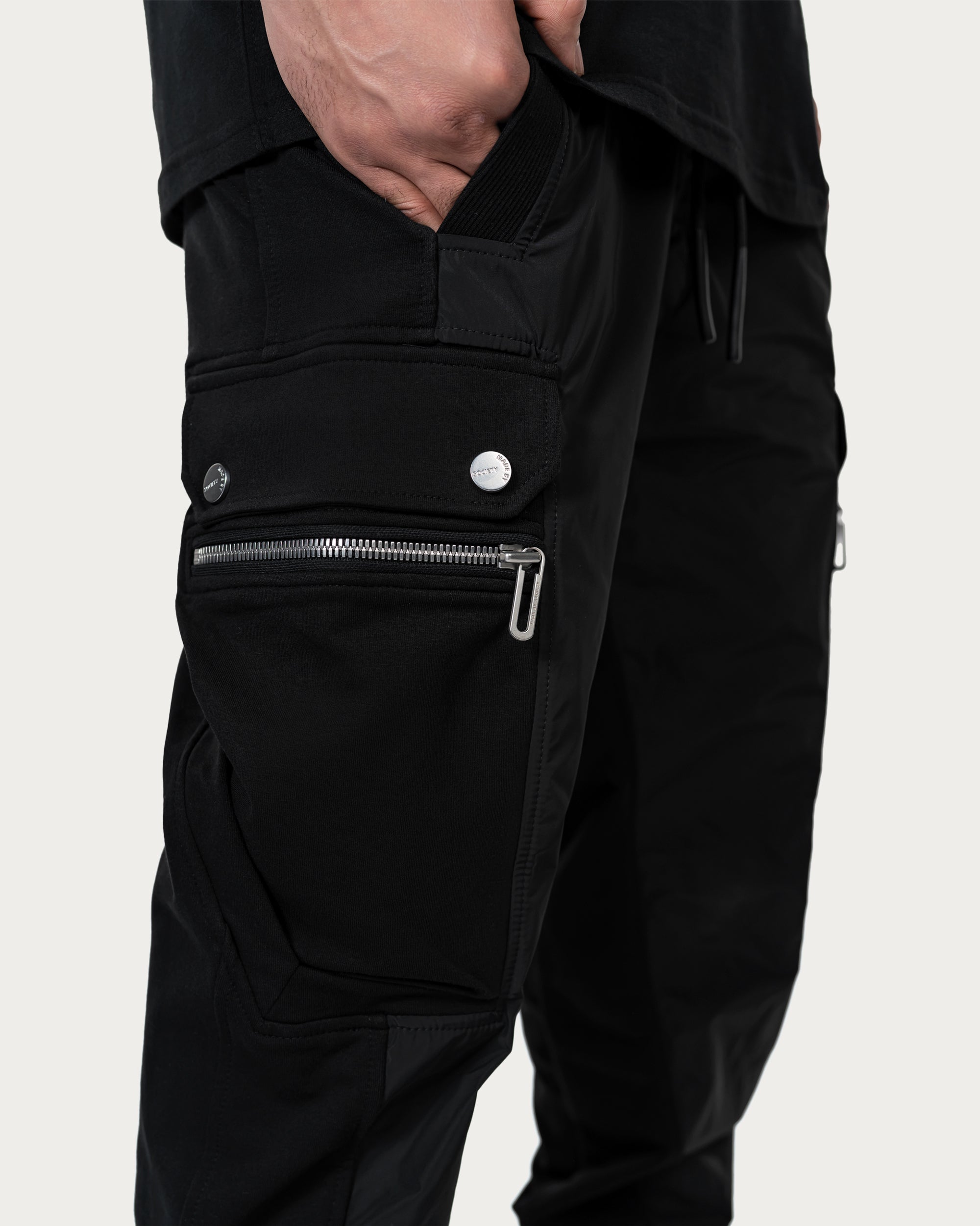 Podwójne spodnie cargo - P12990